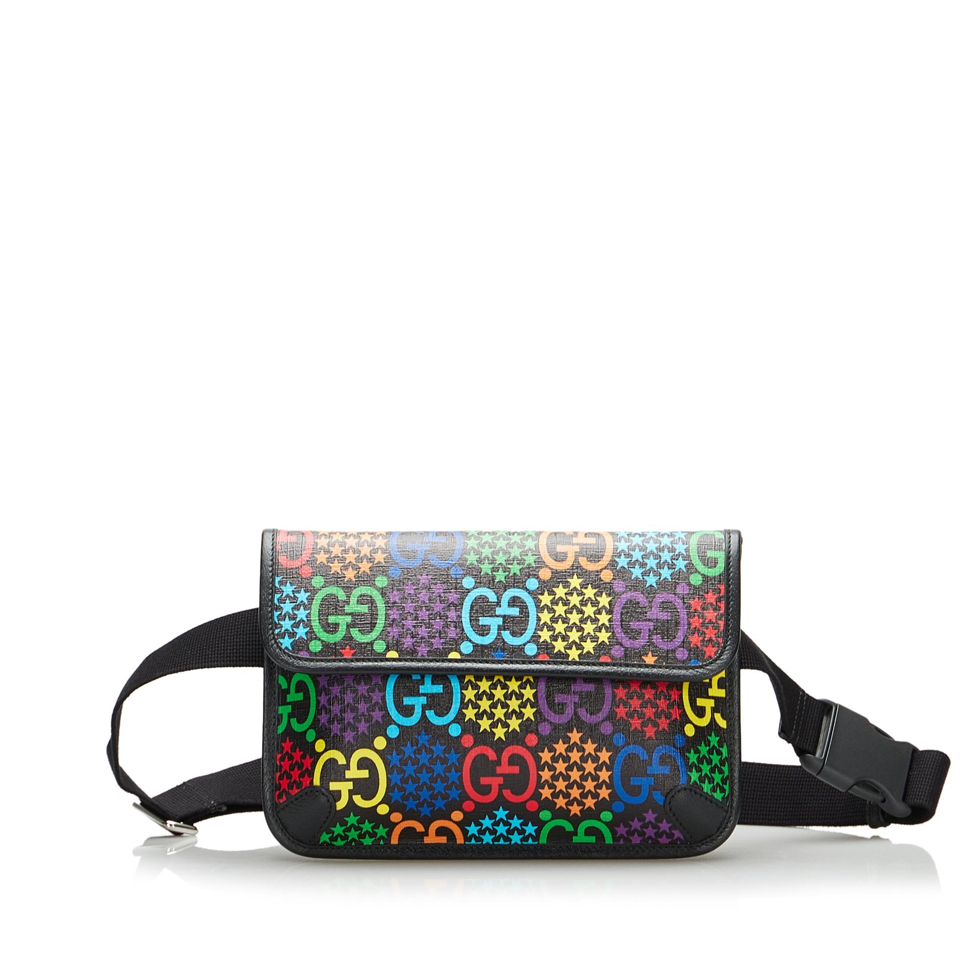 Gucci GG Supreme Psychedelic Belt Bag (SHG-NXWbpO)
