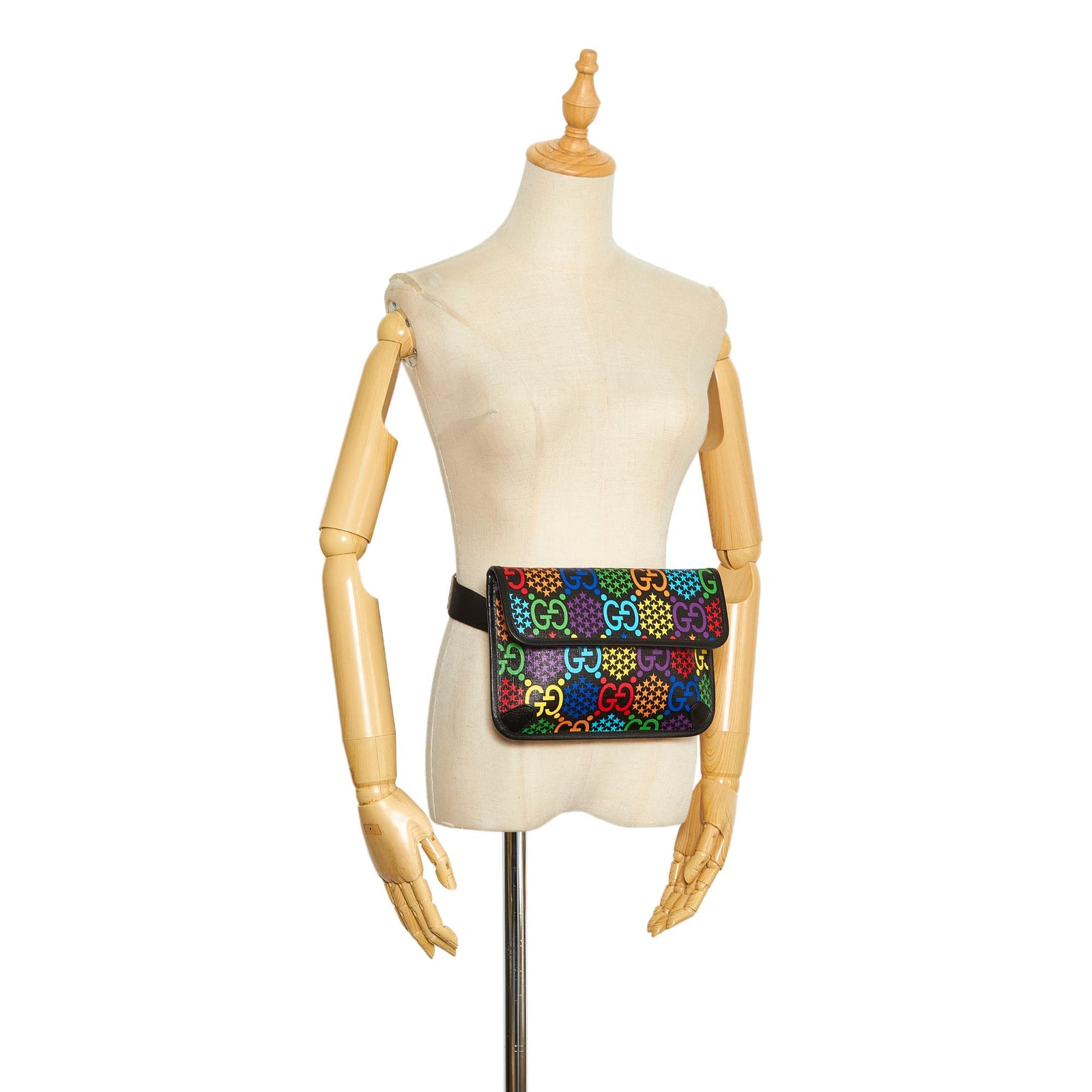 Gucci GG Supreme Psychedelic Belt Bag SHG NXWbpO LuxeDH