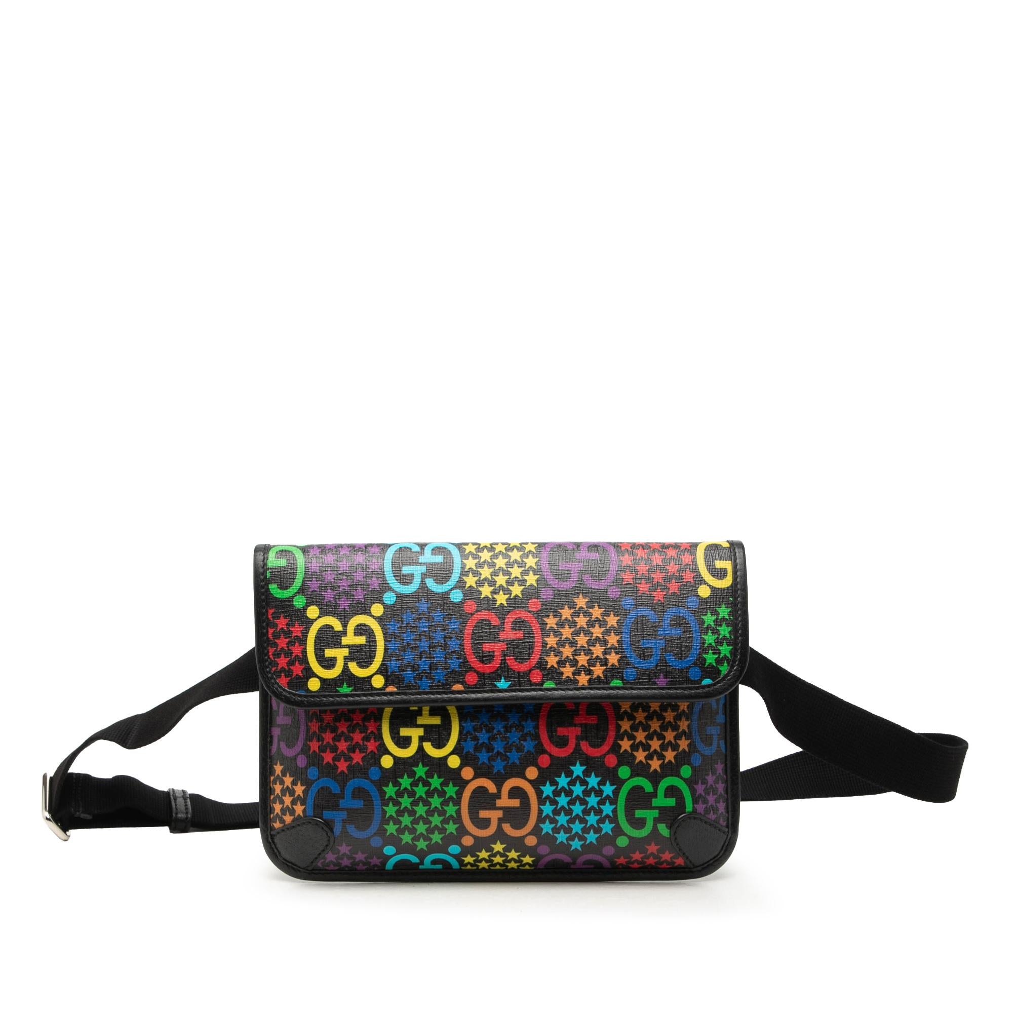 Gucci GG Supreme Psychedelic Belt Bag