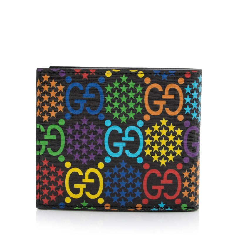 Gucci GG Supreme Psychedelic Bi-Fold Wallet (SHF-tkzLng)