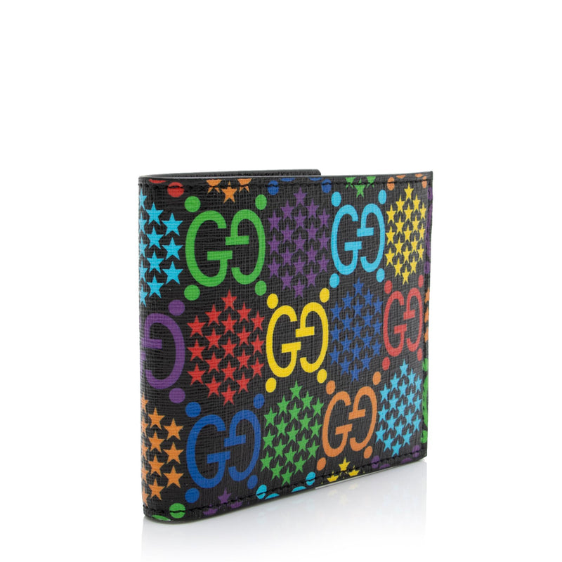 Gucci GG Supreme Psychedelic Bi-Fold Wallet (SHF-tkzLng)