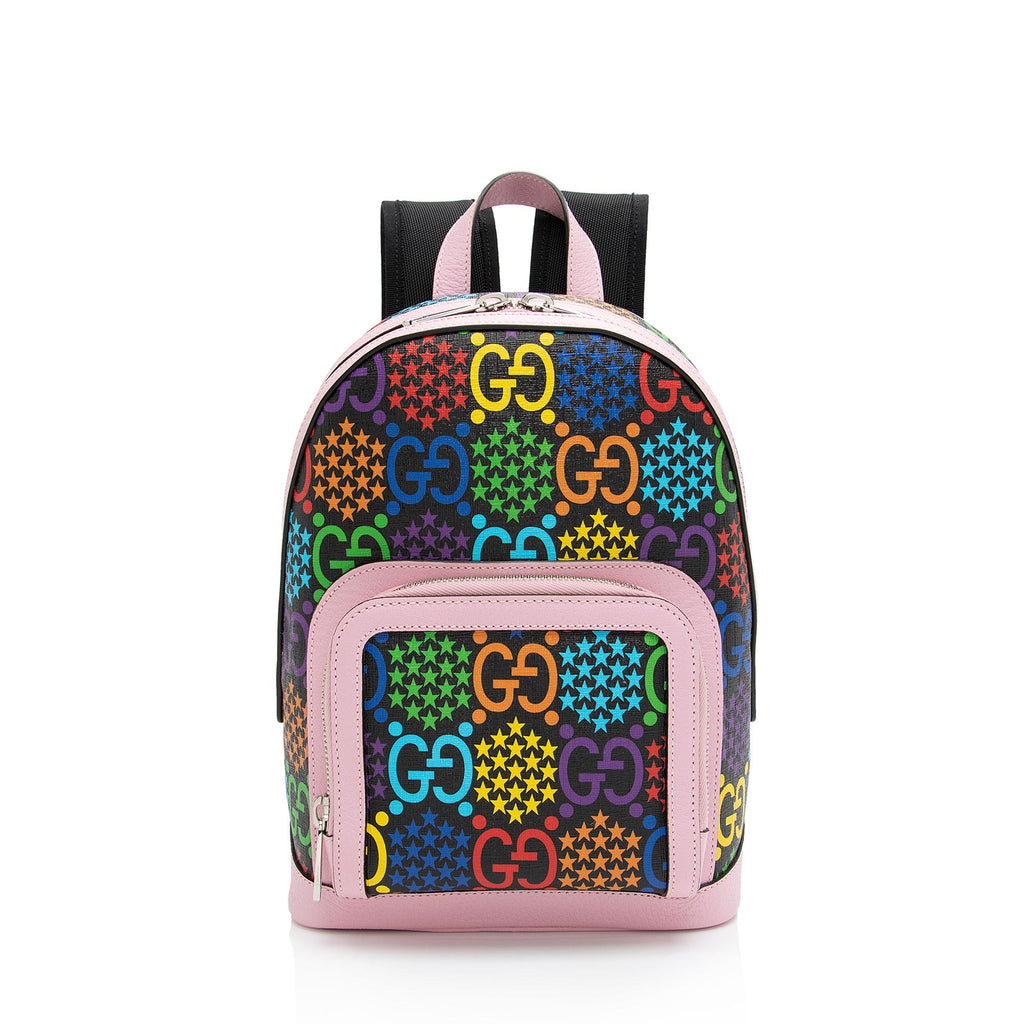 Gucci GG Supreme Psychedelic Small Backpack (SHF-h2n9cw) – LuxeDH