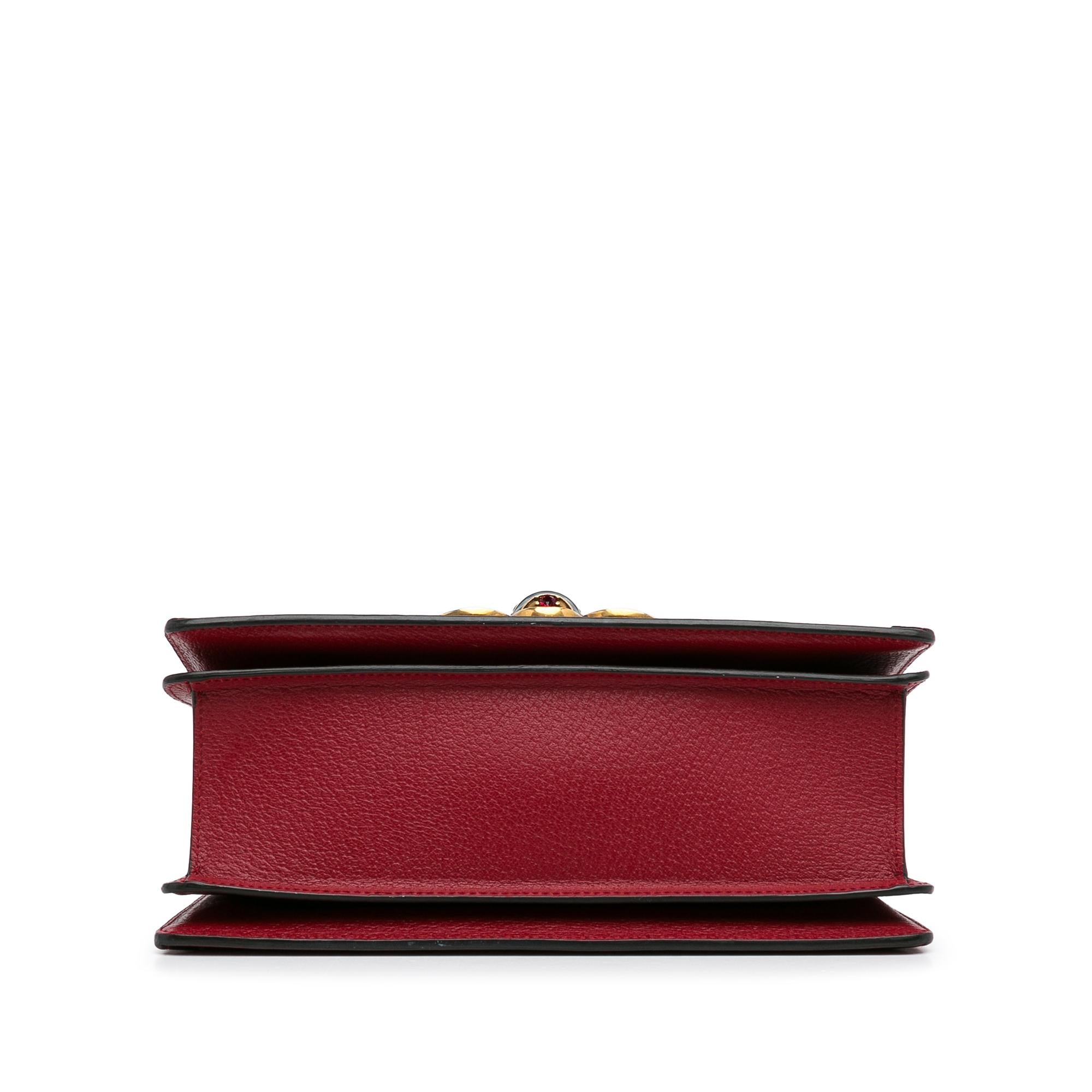 Gucci GG Supreme Queen Margaret Satchel (SHG-bPHpLo)