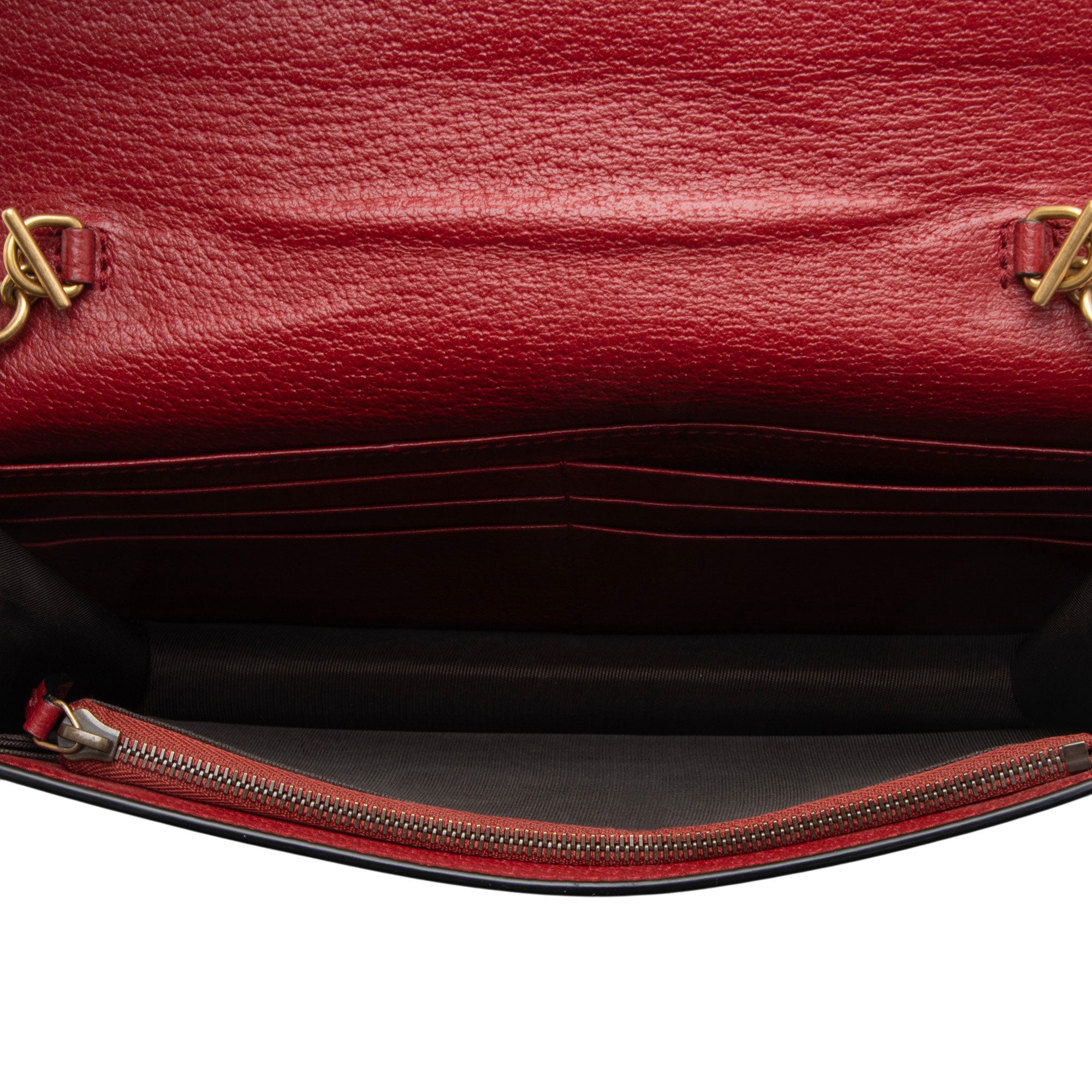 Gucci GG Supreme Queen Margaret Wallet on Chain