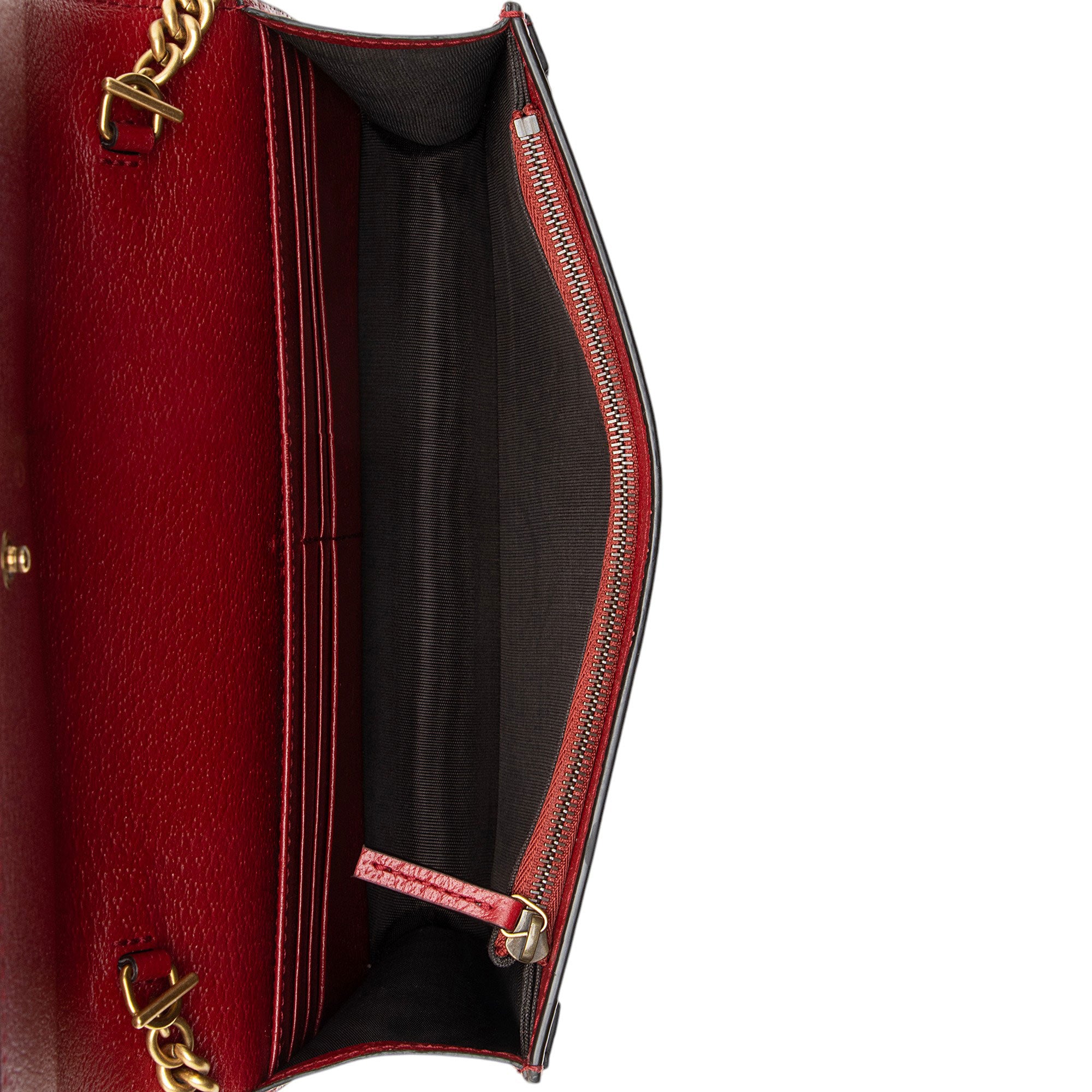 Gucci GG Supreme Queen Margaret Wallet on Chain