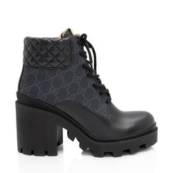 Gucci boots combat deals