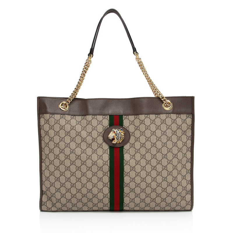 Gucci supreme large clearance tote