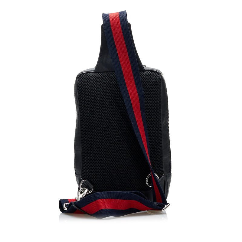 Gucci GG Supreme Soft Zip Web Sling Bag (SHG-37610)