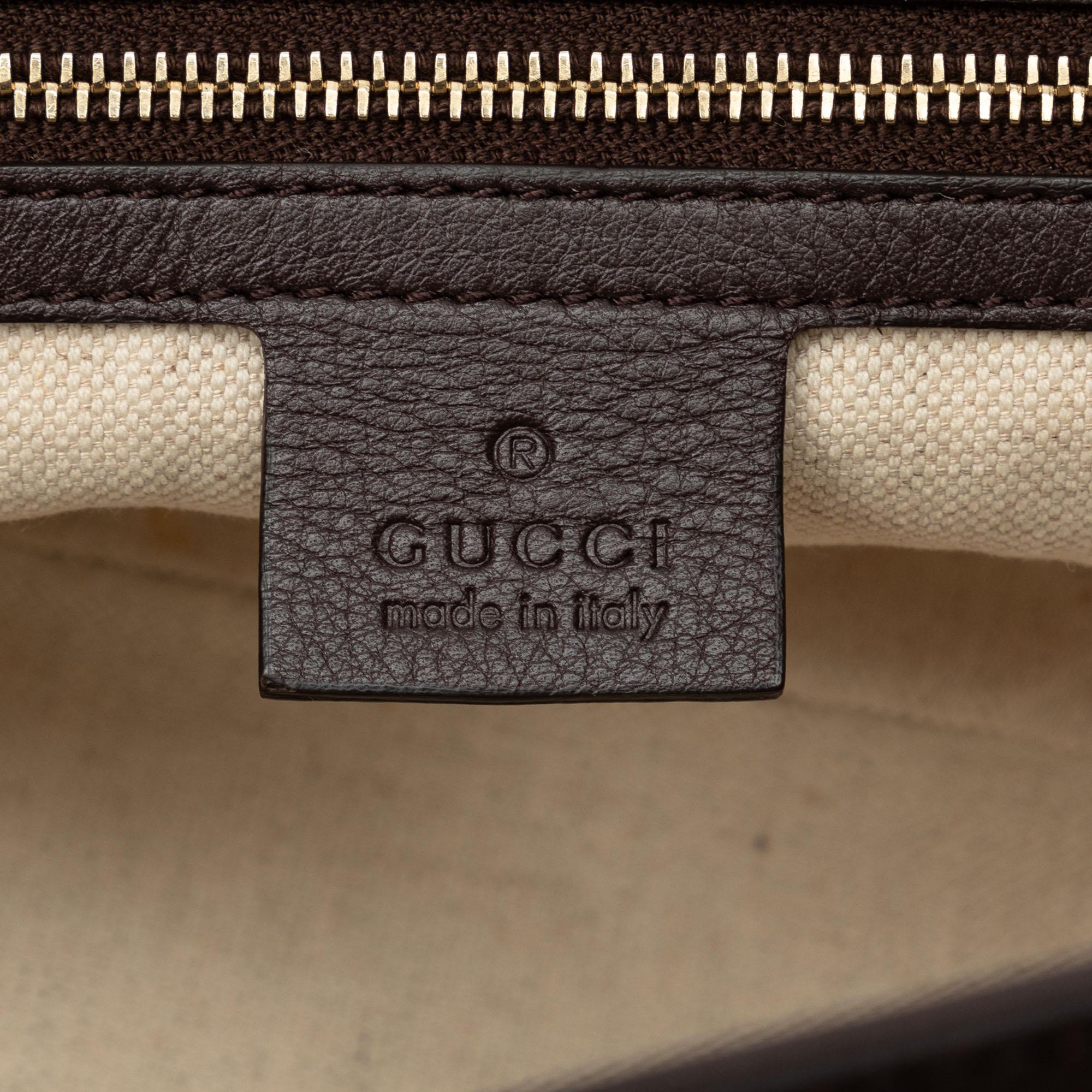 Gucci GG Supreme Stirrup Crossbody