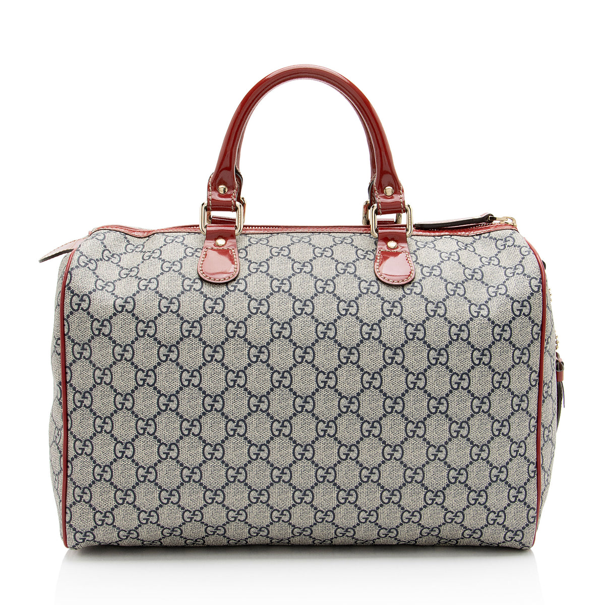 Gucci GG Supreme Tattoo Heart Medium Boston Bag