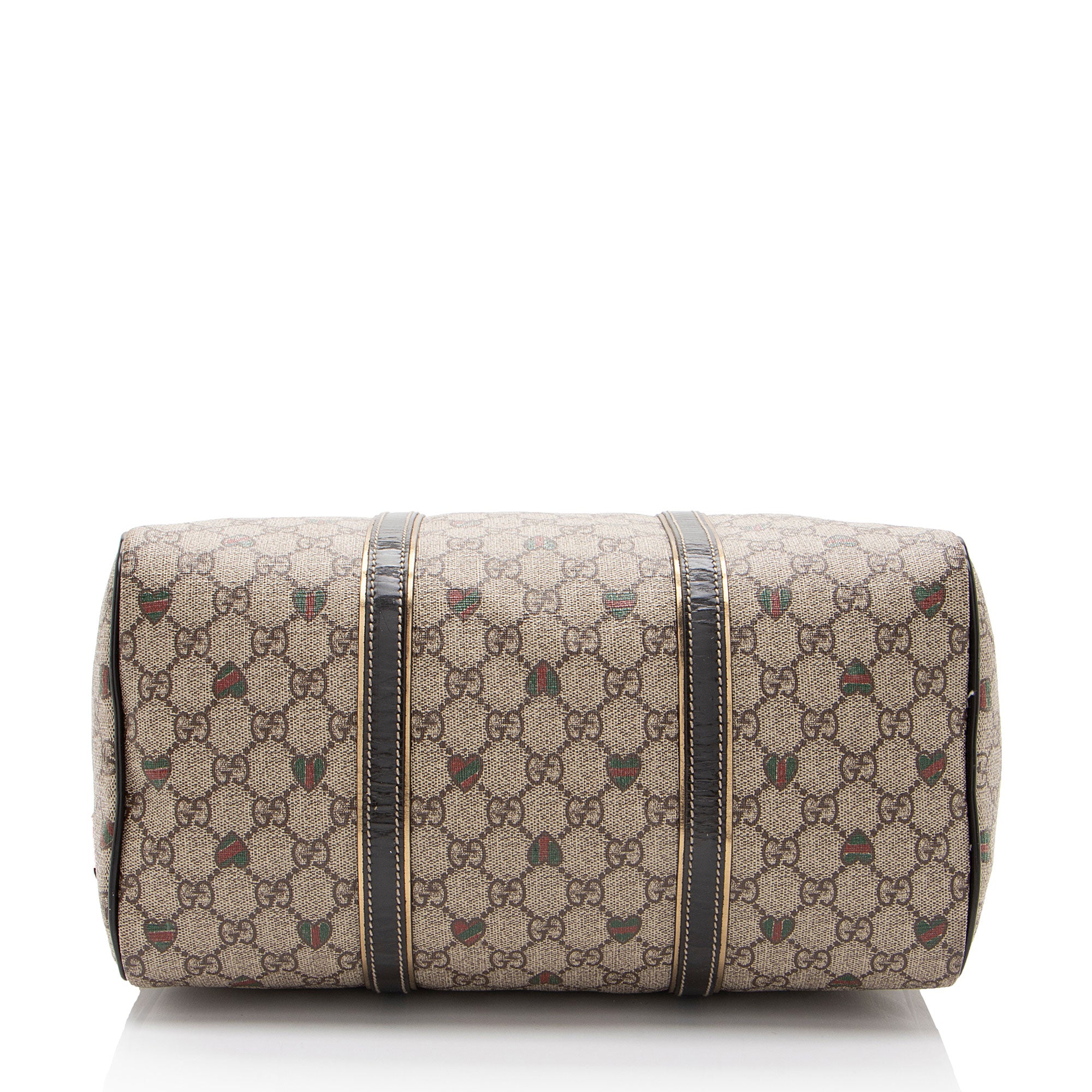 Gucci GG Supreme Tattoo Hearts Joy Boston Bag