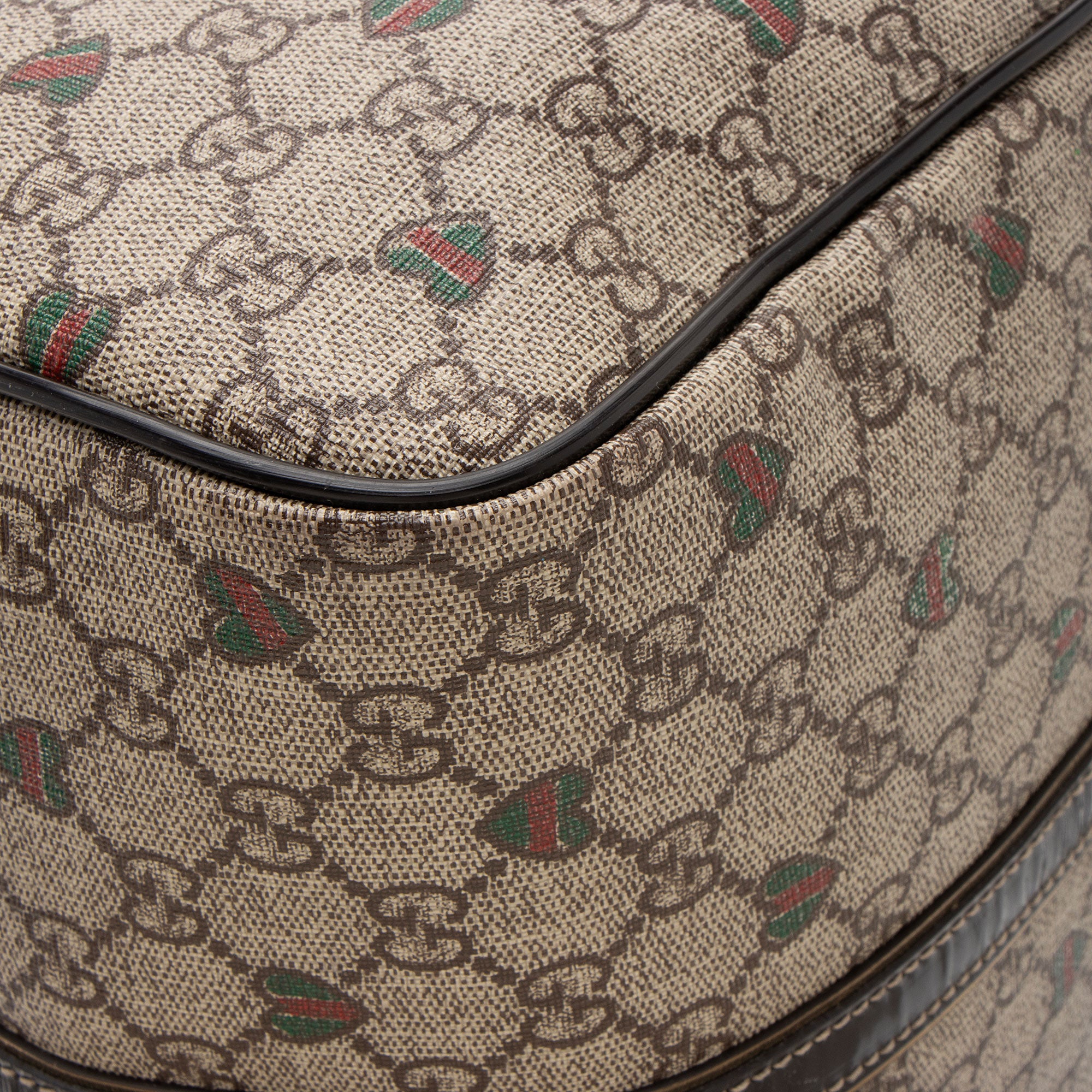 Gucci GG Supreme Tattoo Hearts Joy Boston Bag