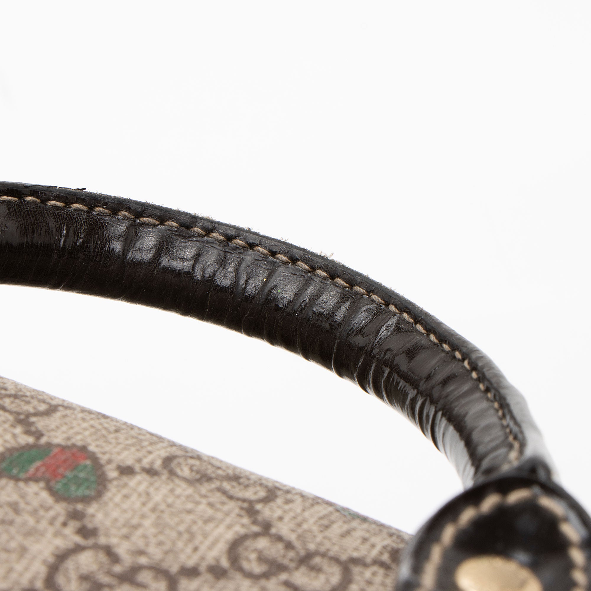 Gucci GG Supreme Tattoo Hearts Joy Boston Bag