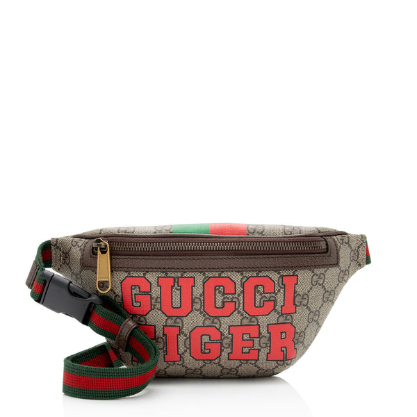 Gucci GG Supreme Tiger Belt Bag (SHF-uOGrKL)