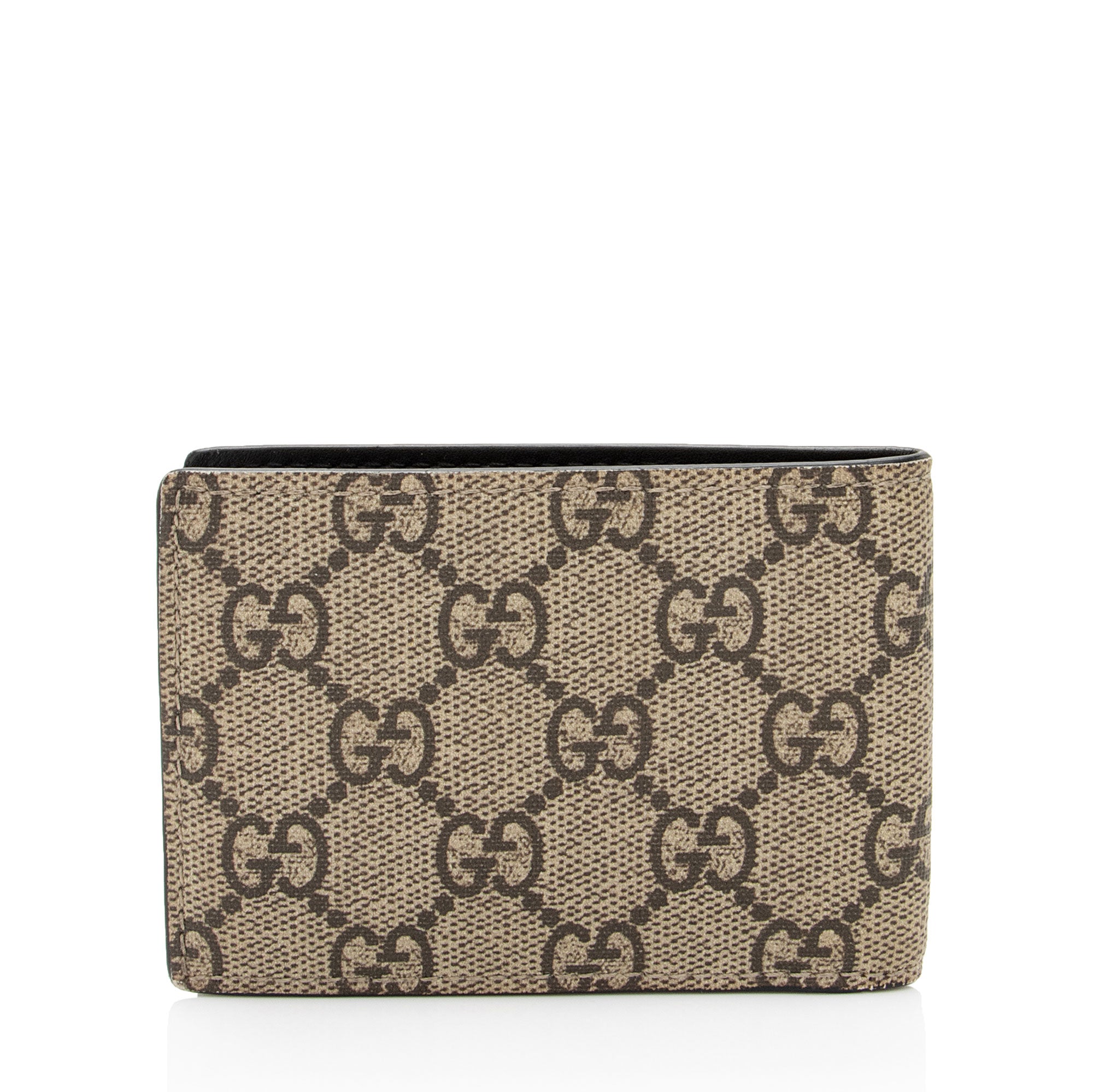 Gucci GG Supreme Tiger Small Bifold Wallet (SHF-T2cWpb)
