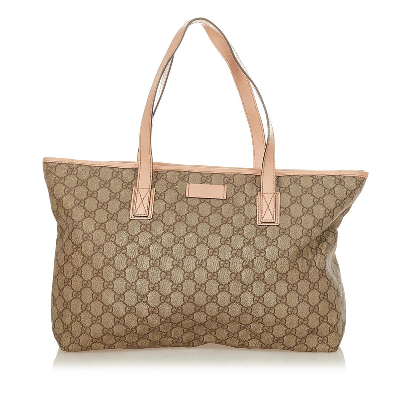 Gucci supreme top tote bag