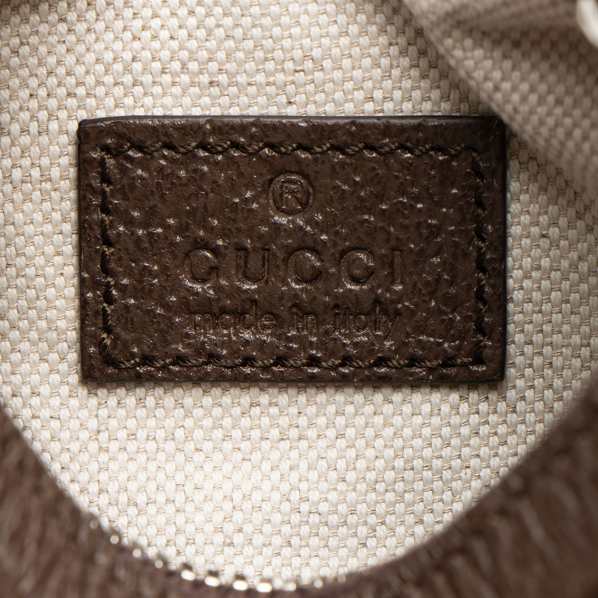 Gucci GG Supreme Web Attache Mini Bag