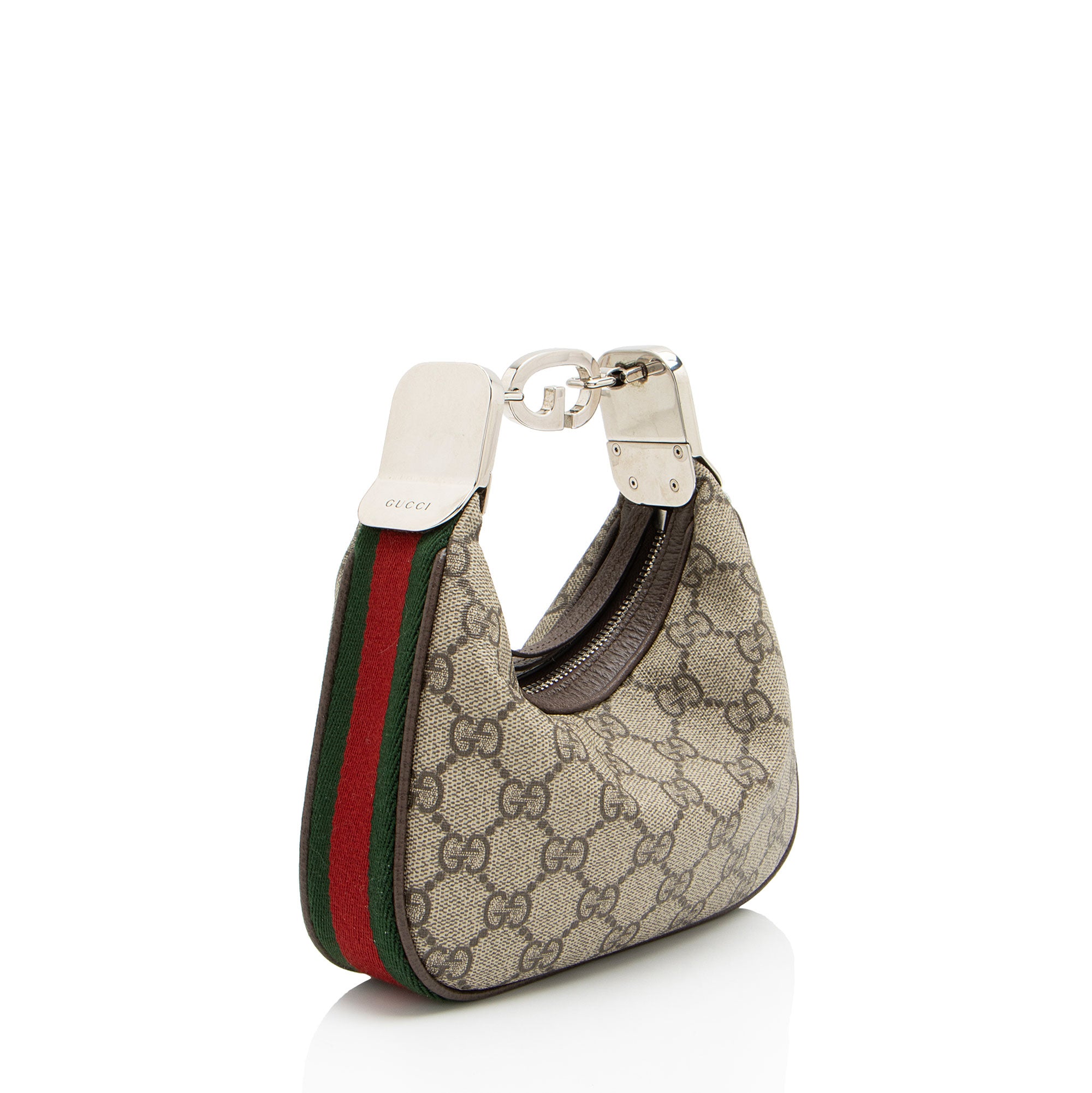Gucci GG Supreme Web Attache Mini Bag