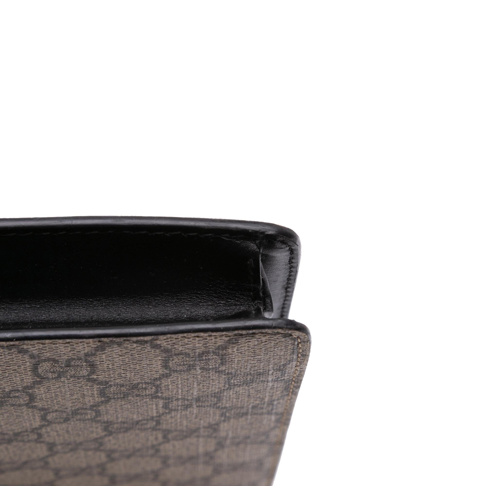 Gucci GG Supreme Web Clutch