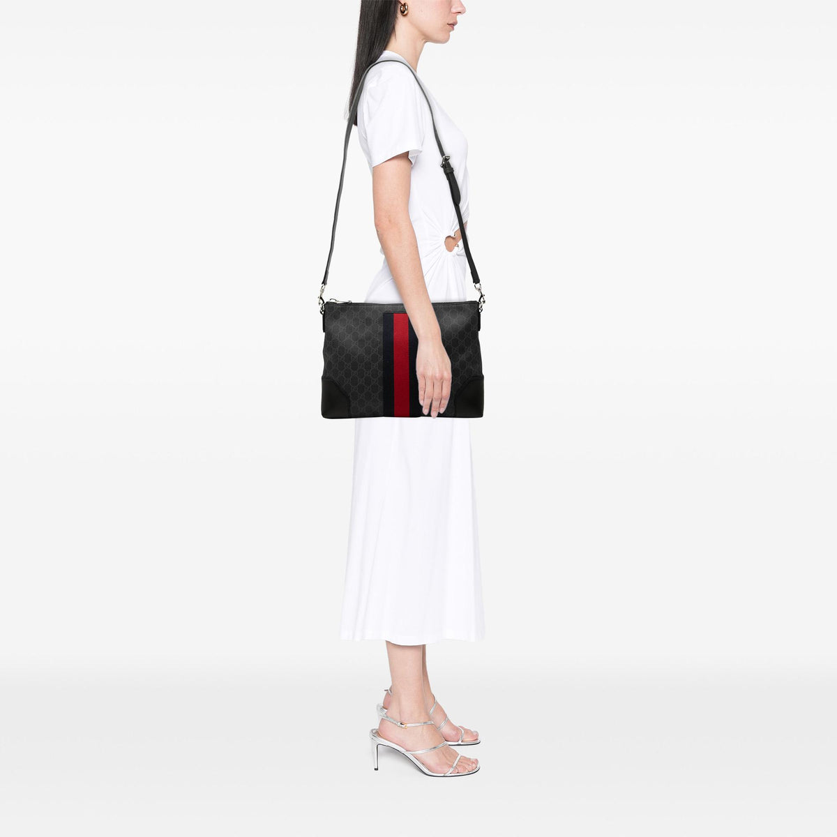 Gucci GG Supreme Web Crossbody
