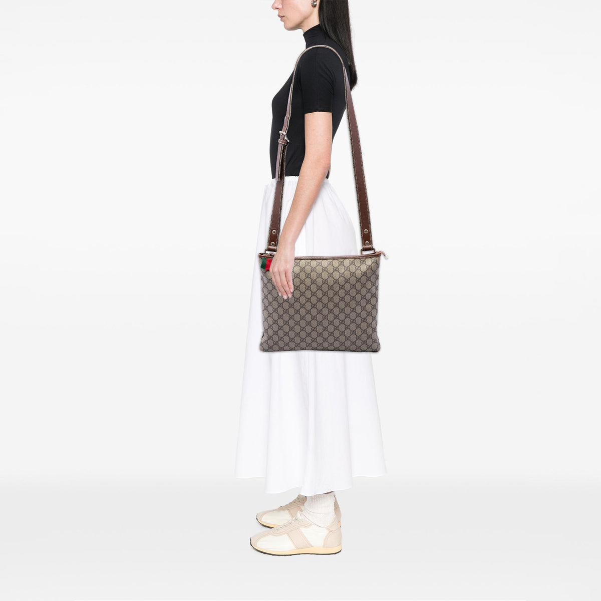 Gucci GG Supreme Web Crossbody