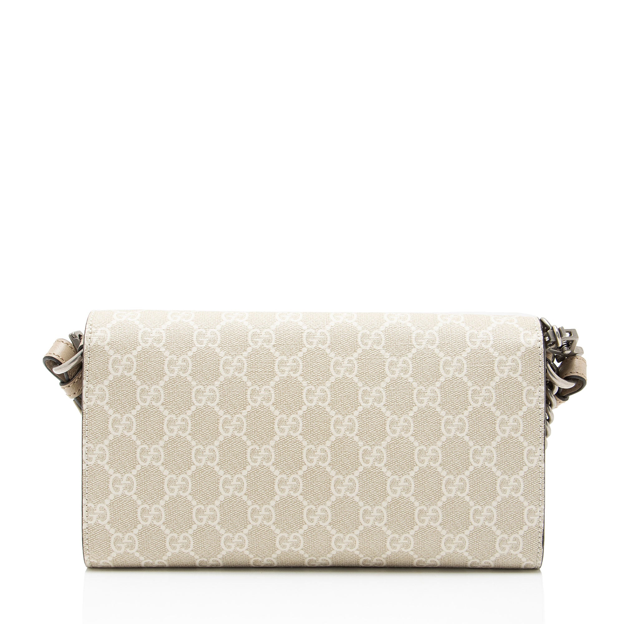 Gucci GG Supreme Web Dionysus E/W Small Flap Bag