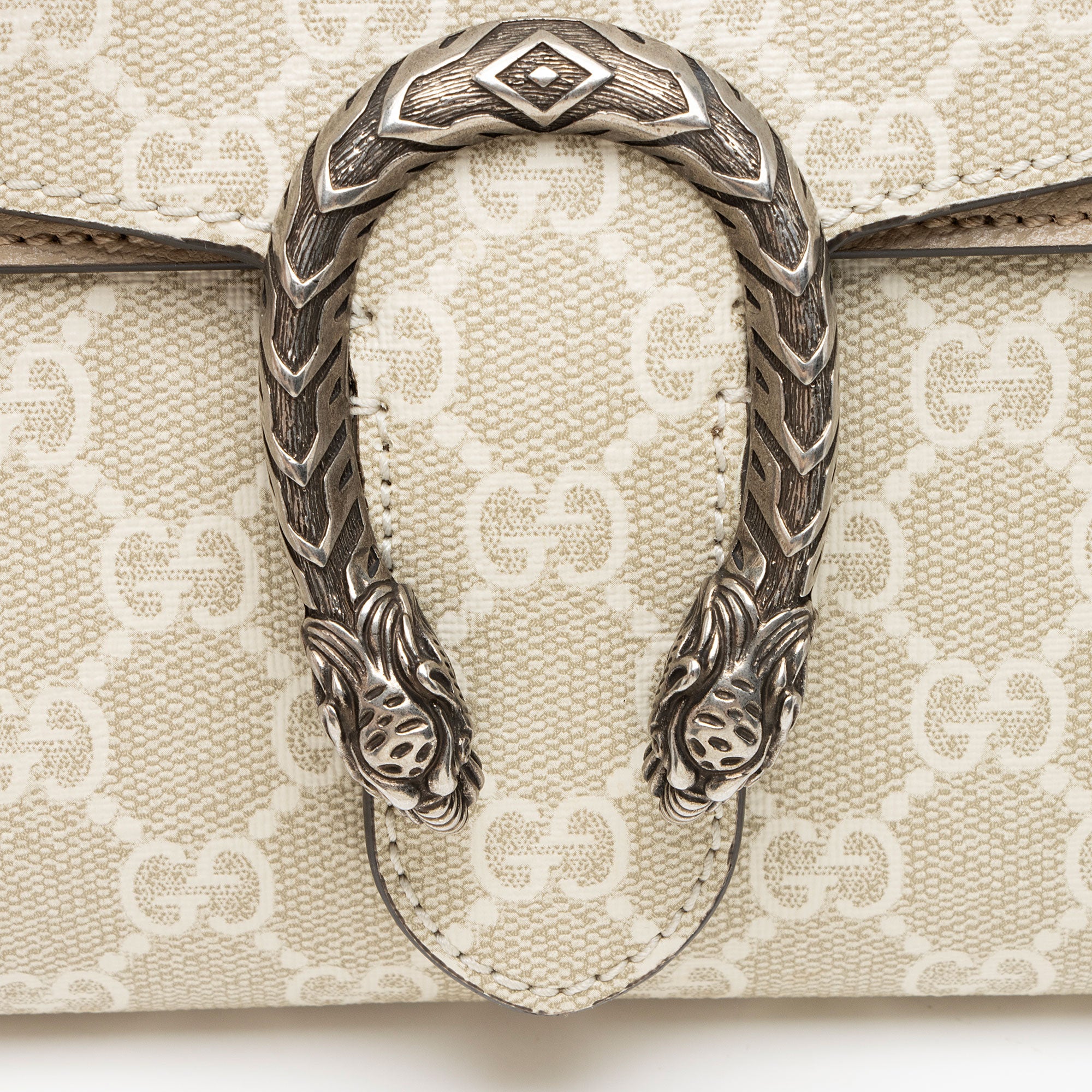 Gucci GG Supreme Web Dionysus E/W Small Flap Bag