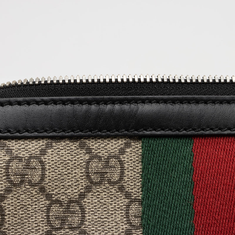 Gucci Supreme Web Large Flap Messenger Bag - A World Of Goods For You, LLC