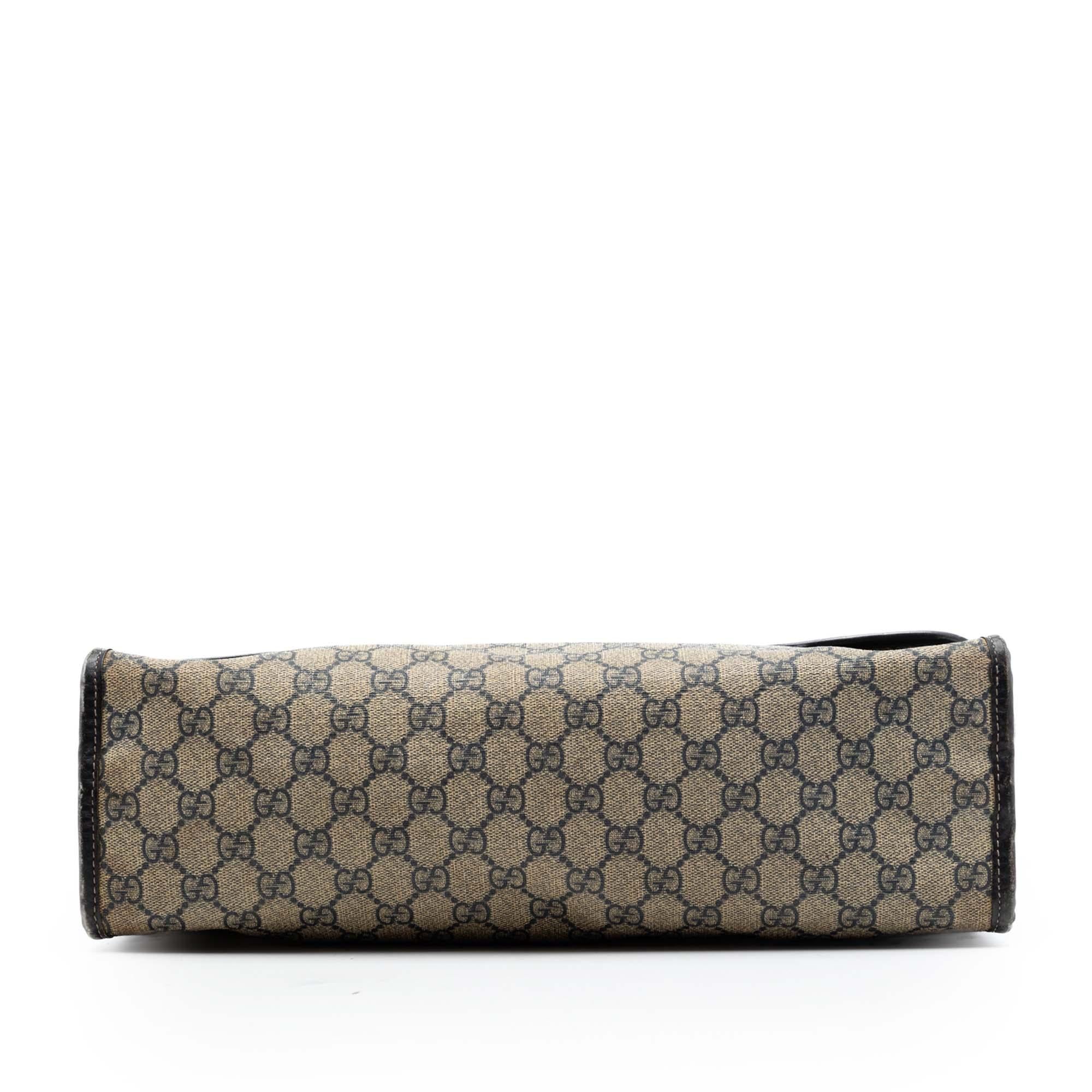 Gucci GG Supreme Web Messenger Bag