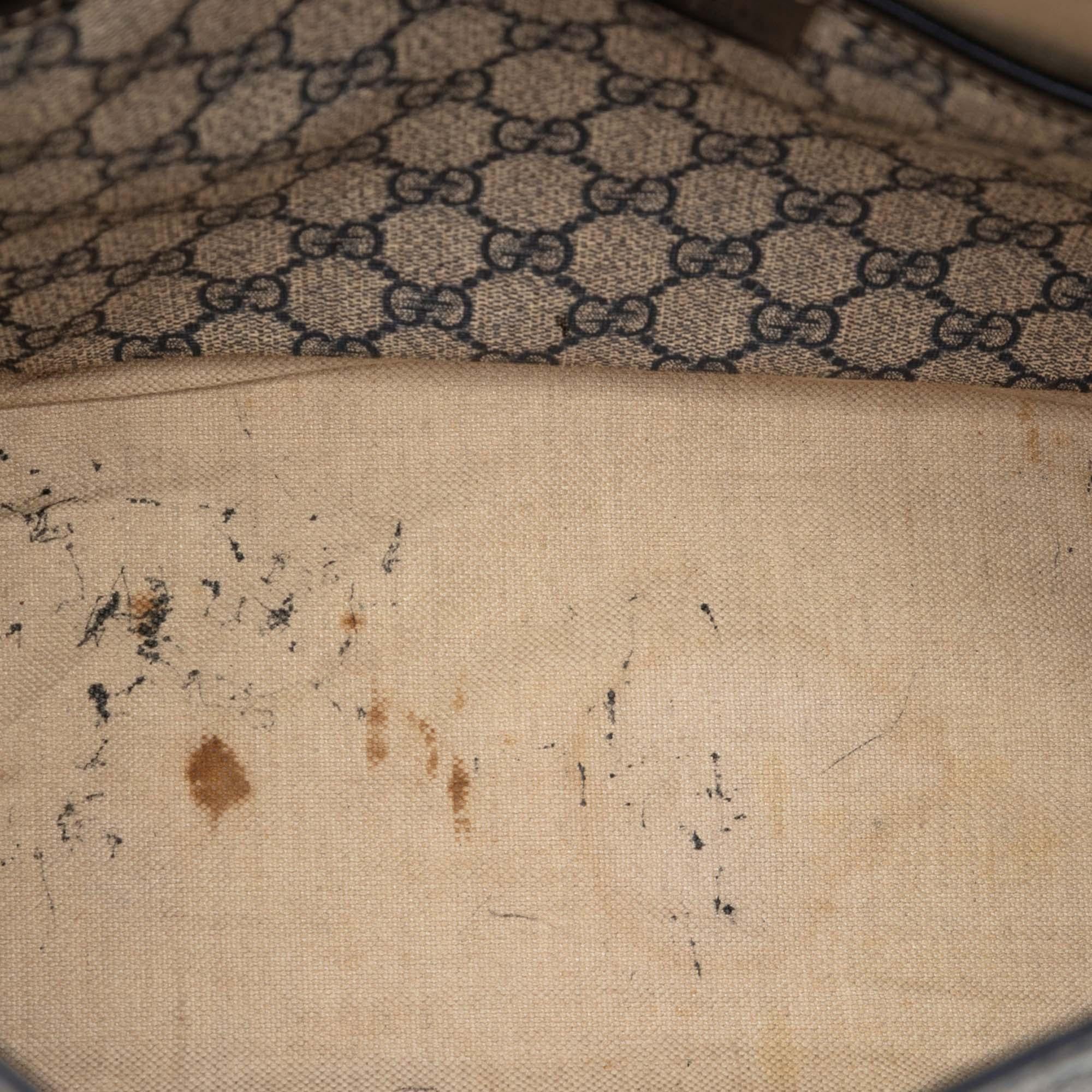 Gucci GG Supreme Web Messenger Bag
