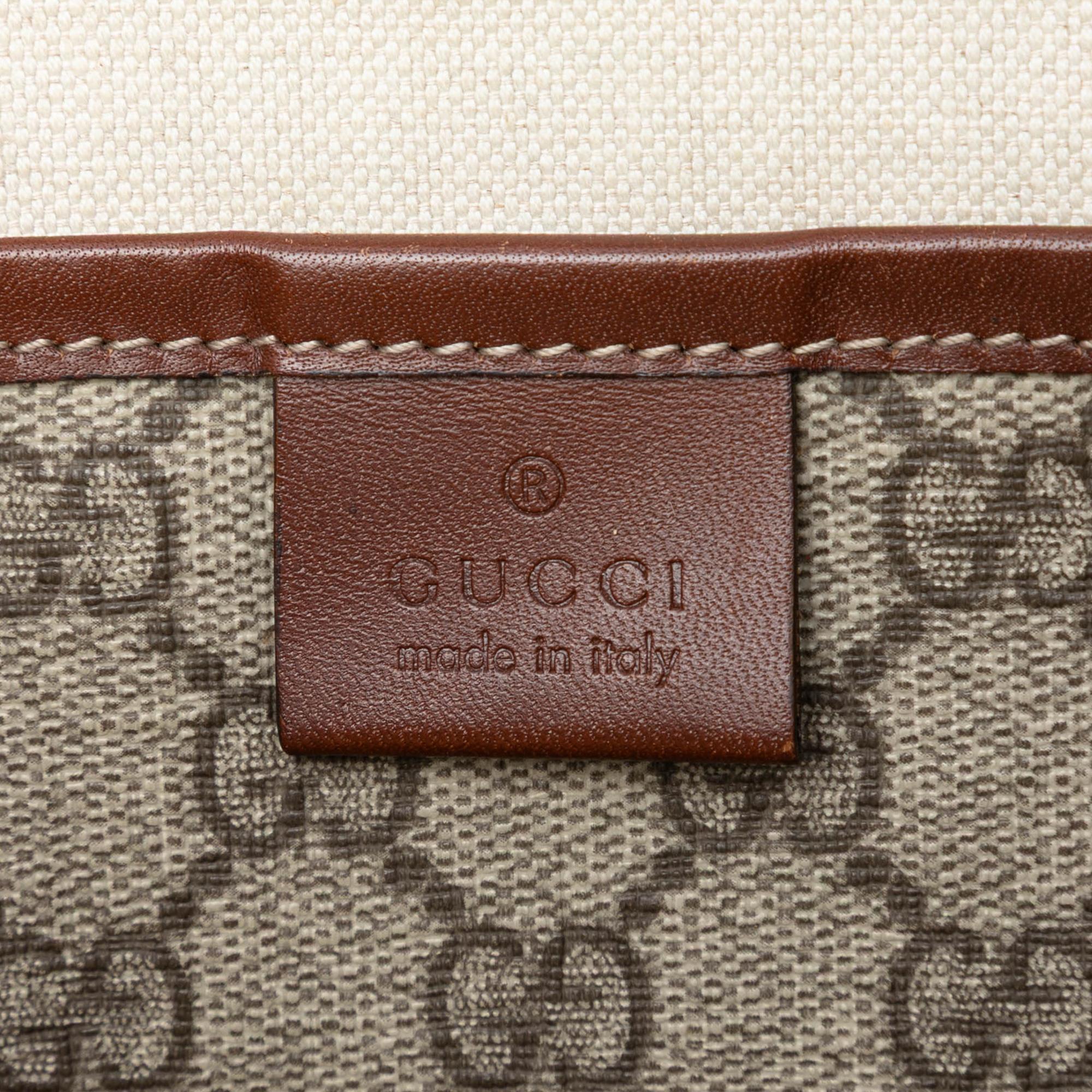 Gucci GG Supreme Web Messenger Bag
