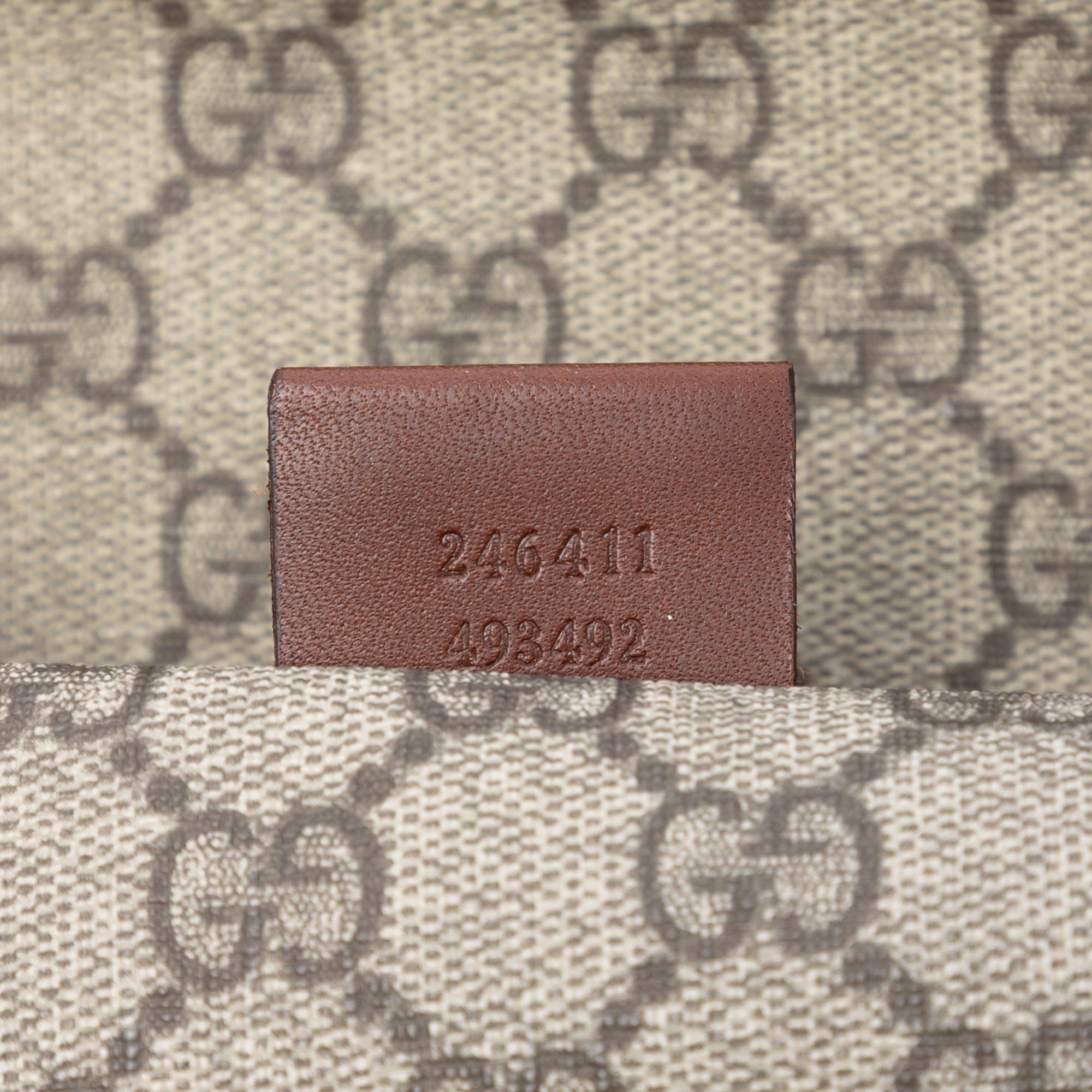 Gucci GG Supreme Web Messenger Bag