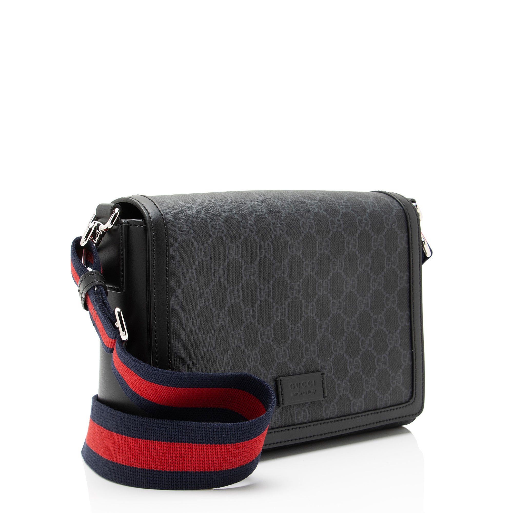 Gucci GG Supreme Web Messenger Bag