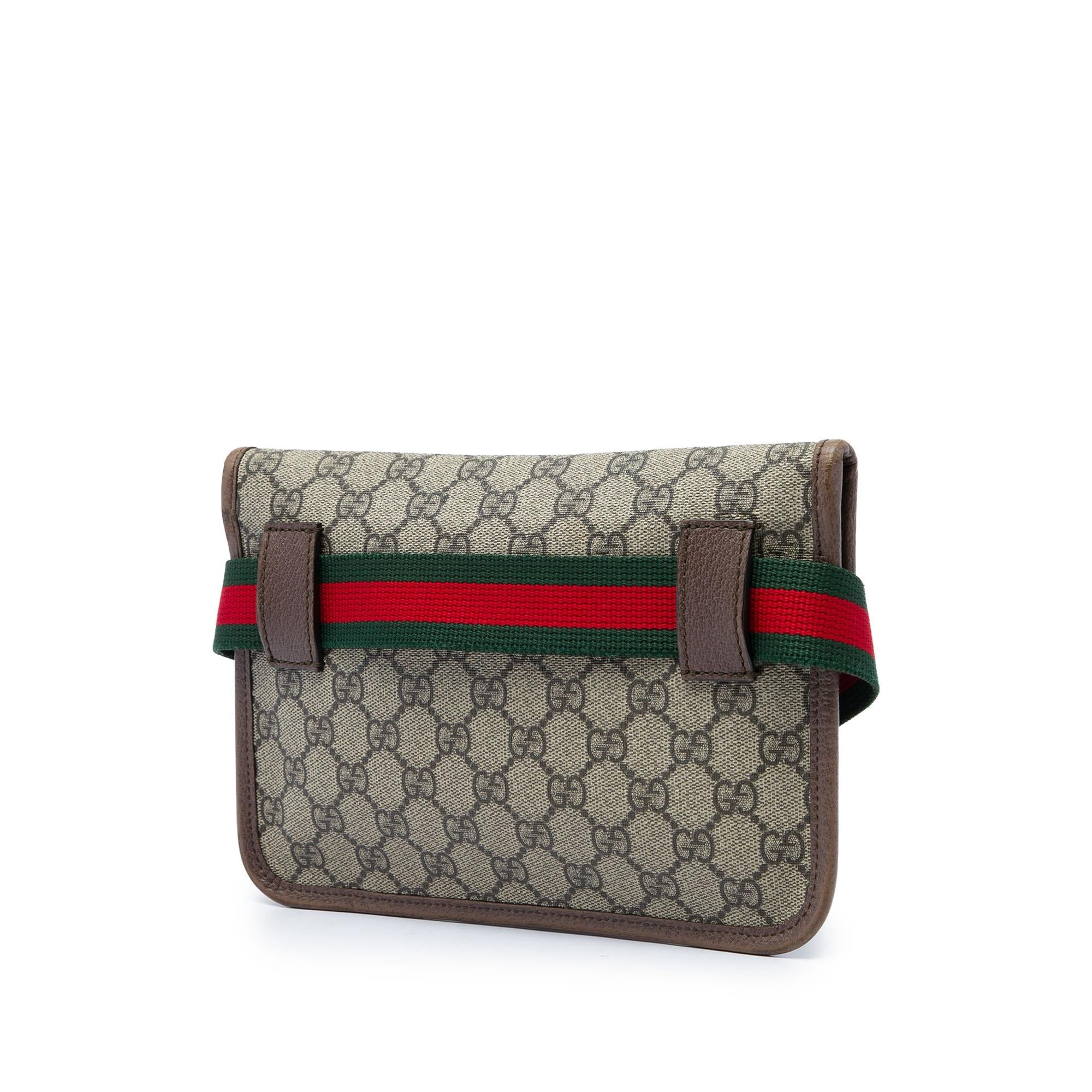 Gucci GG Supreme Web Neo Vintage Belt Bag