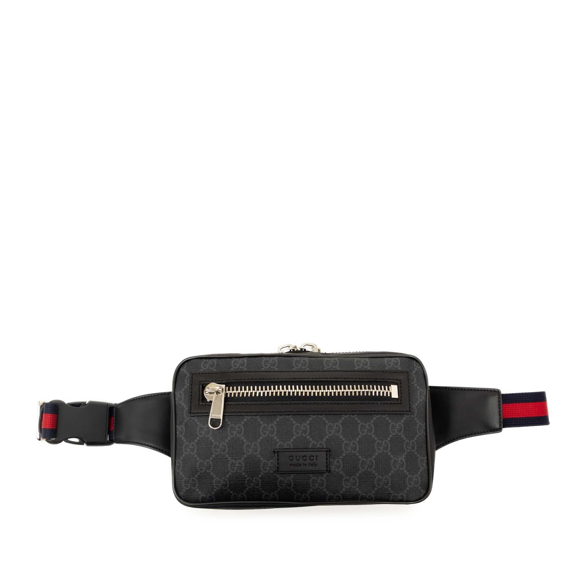 Gucci GG Supreme Web Night Courrier Belt Bag