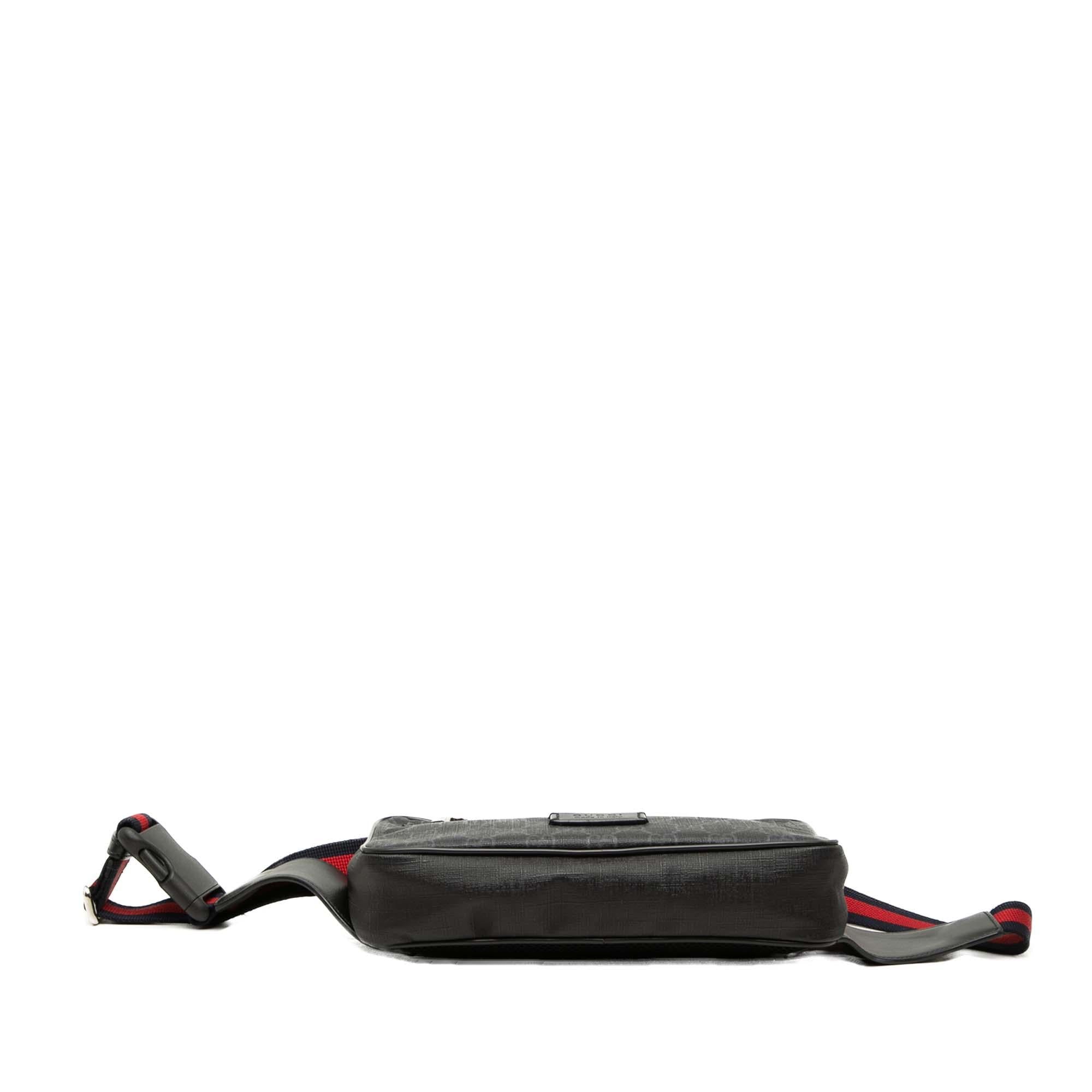 Gucci GG Supreme Web Night Courrier Belt Bag