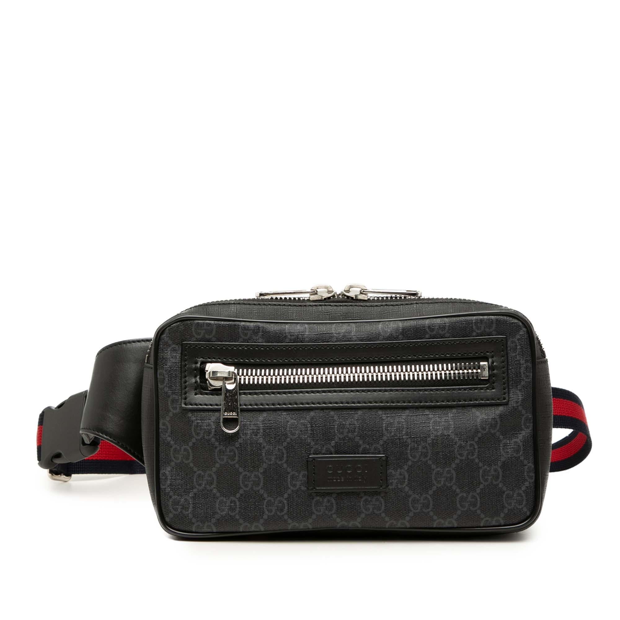 Gucci GG Supreme Web Night Courrier Belt Bag