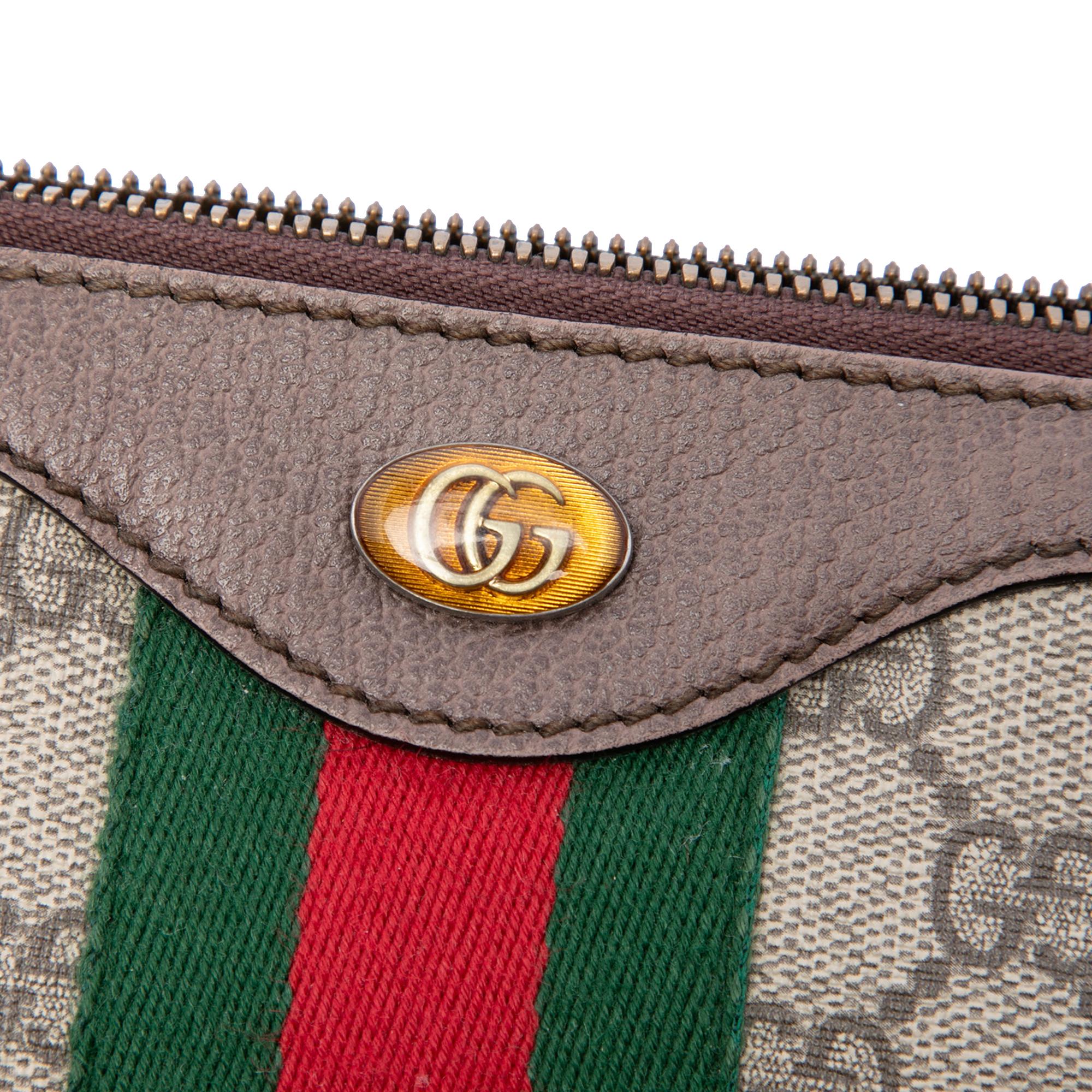 Gucci GG Supreme Web Ophidia Clutch