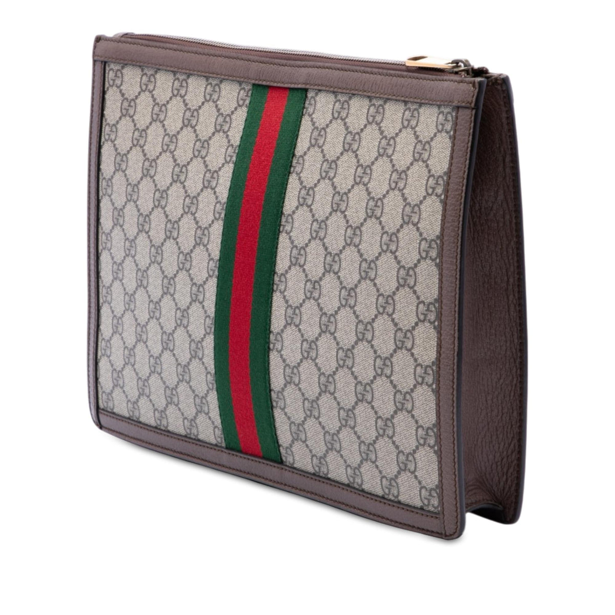 Gucci GG Supreme Web Ophidia Clutch