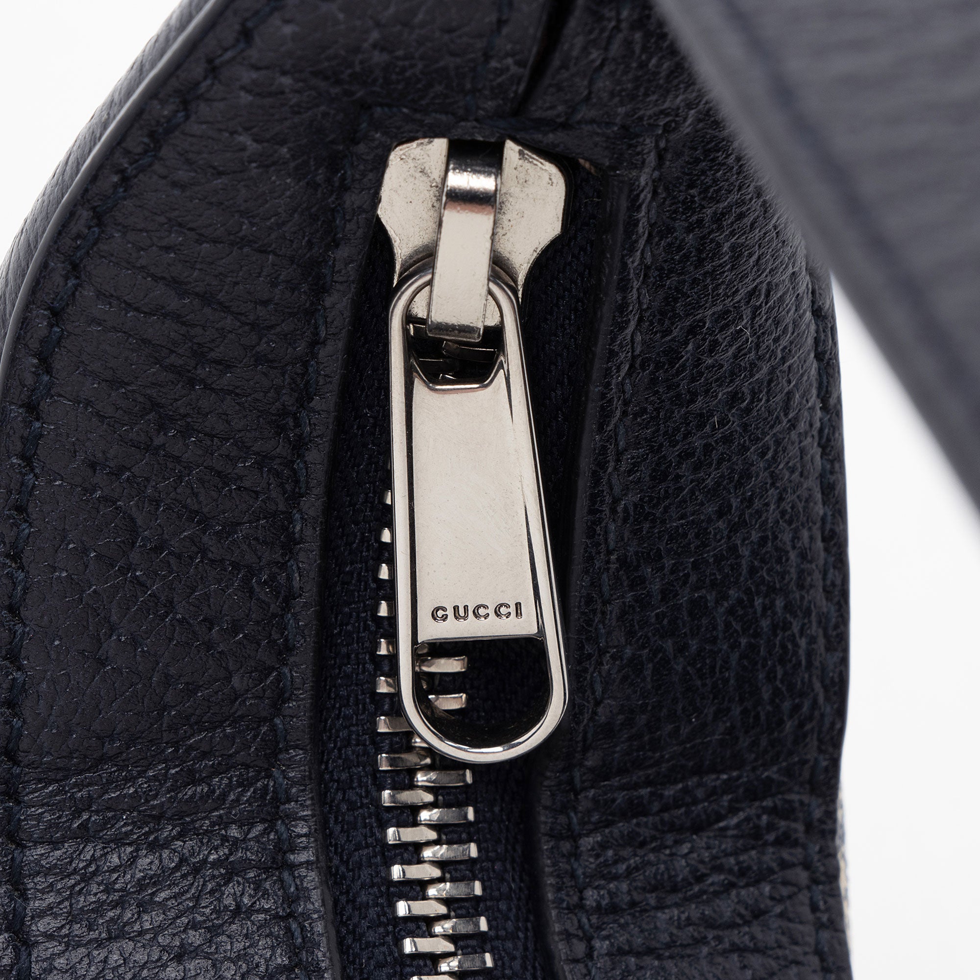 Gucci GG Supreme Web Ophidia Half Moon Mini Hobo