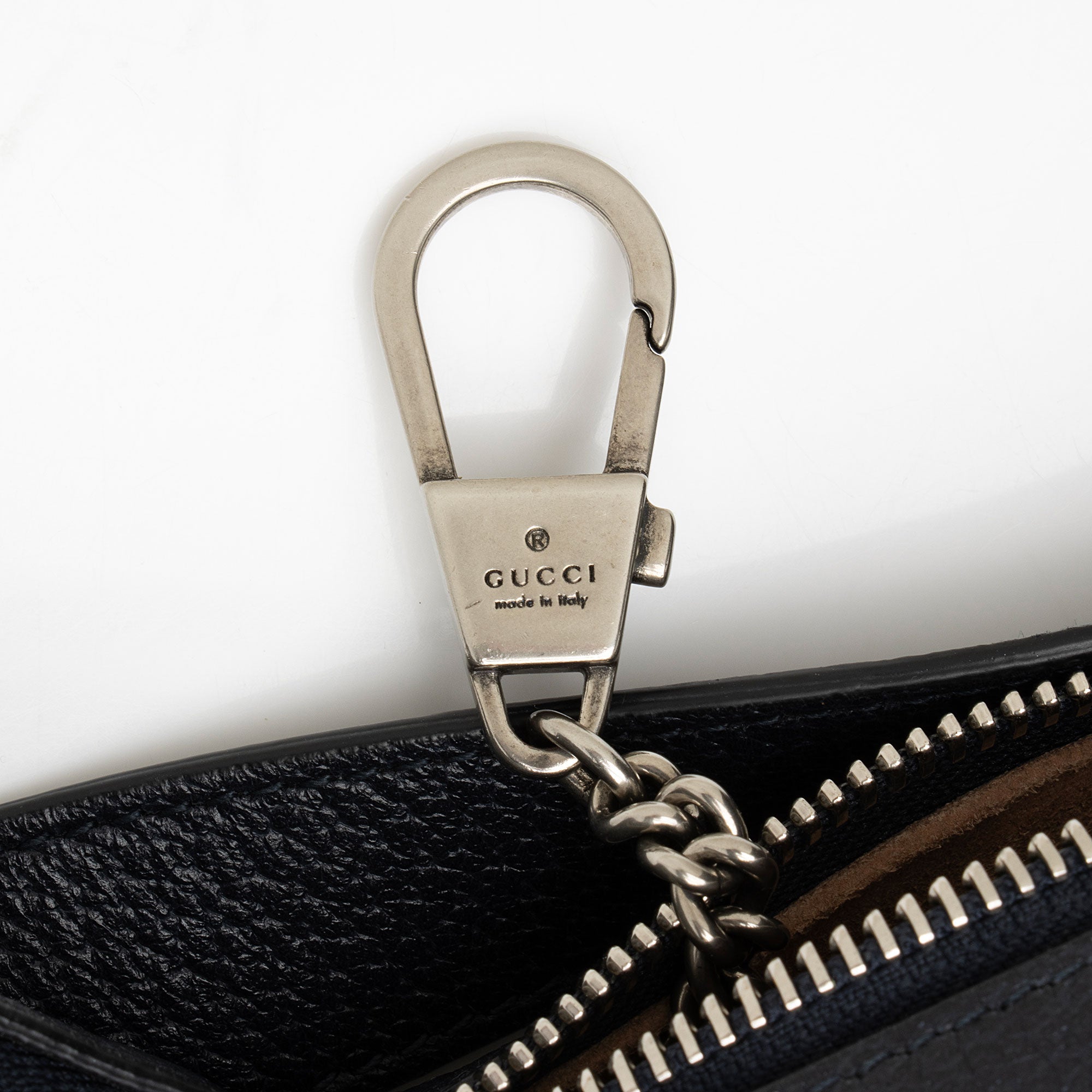 Gucci GG Supreme Web Ophidia Half Moon Mini Hobo