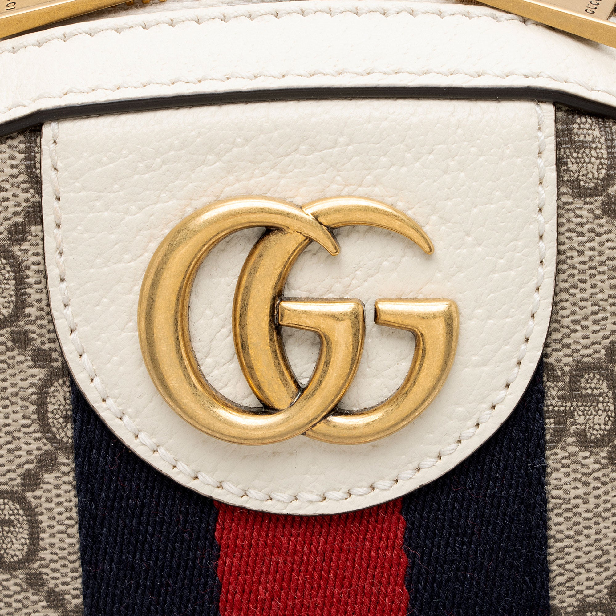 gucci mini backpack white Gucci GG Supreme Ophidia Small Backpack (SHF-9CqWHU)