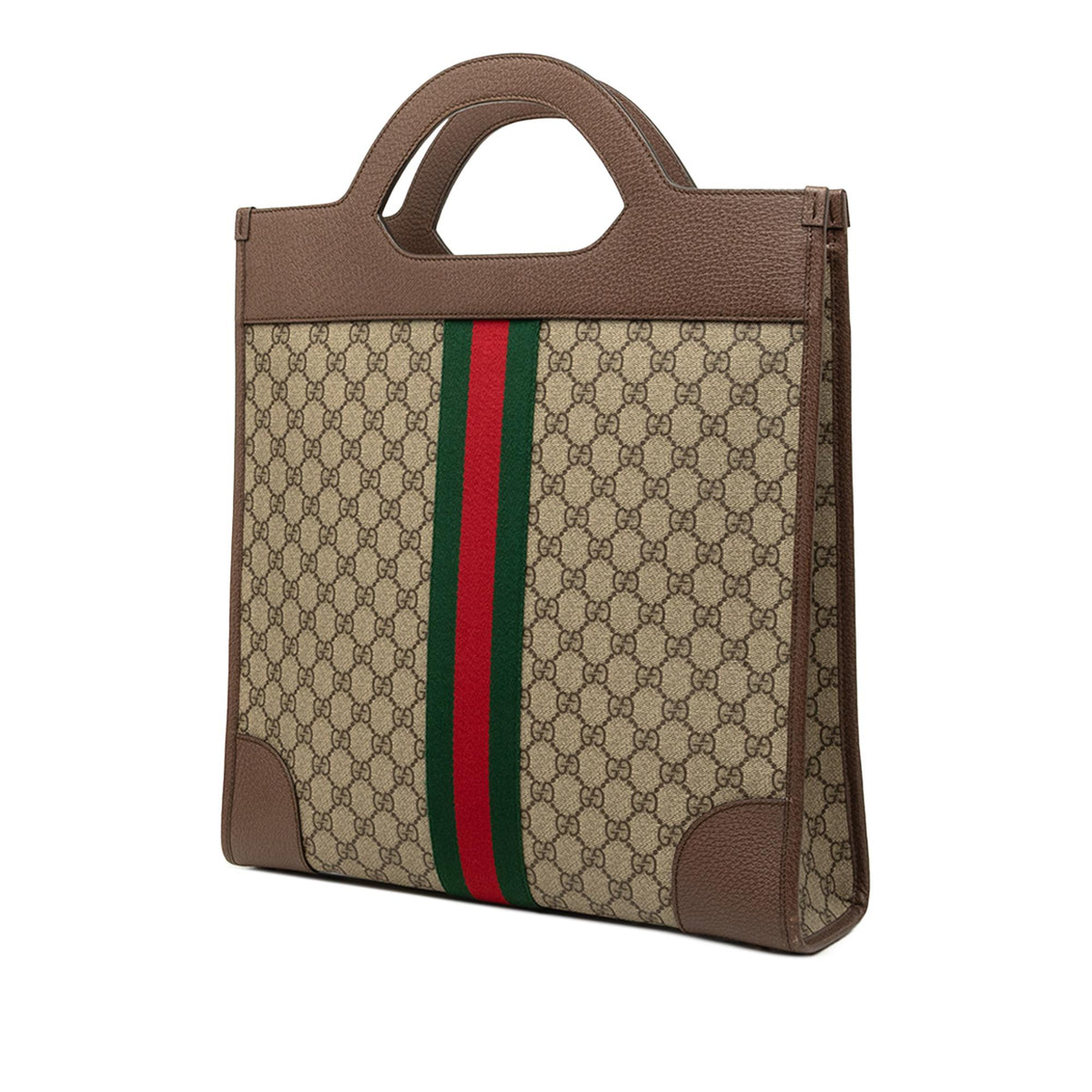 Gucci GG Supreme Web Ophidia Vertical Tote