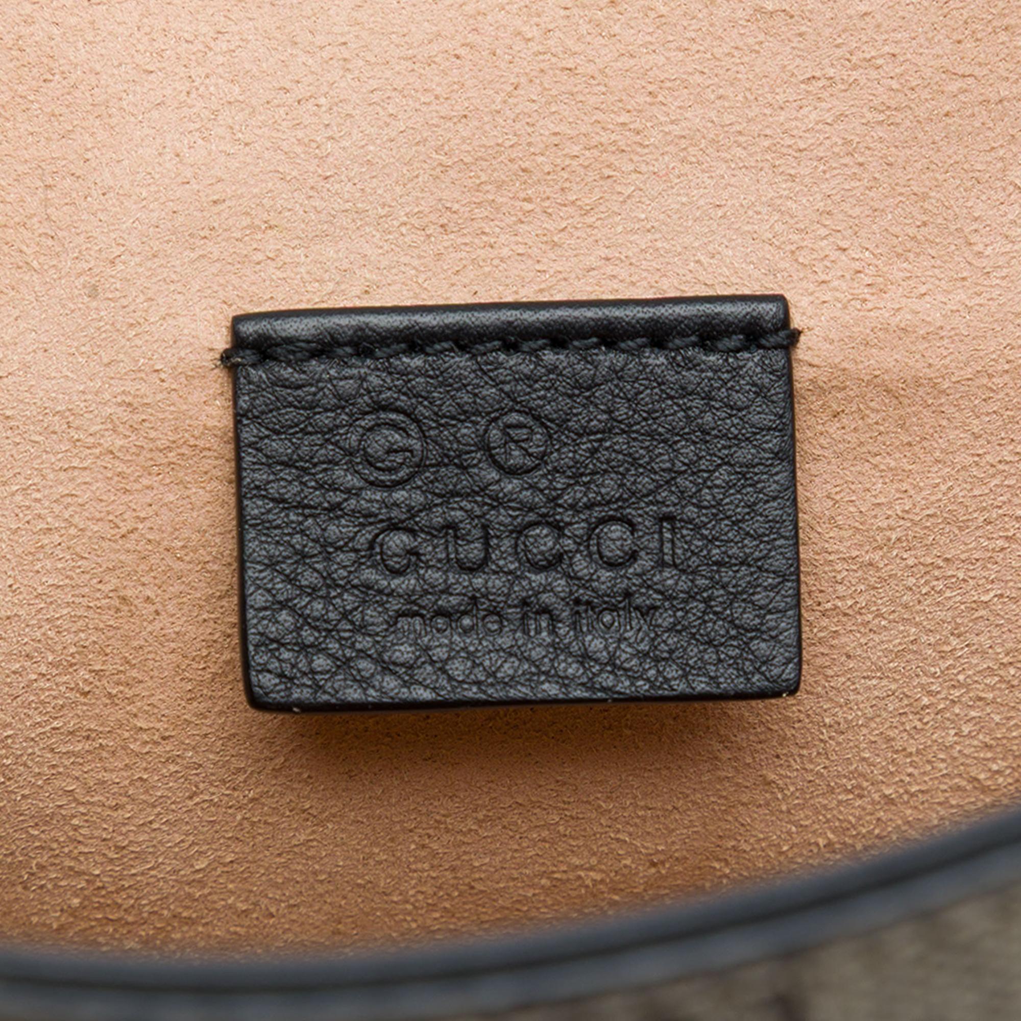 Gucci GG Supreme Web Padlock Crossbody