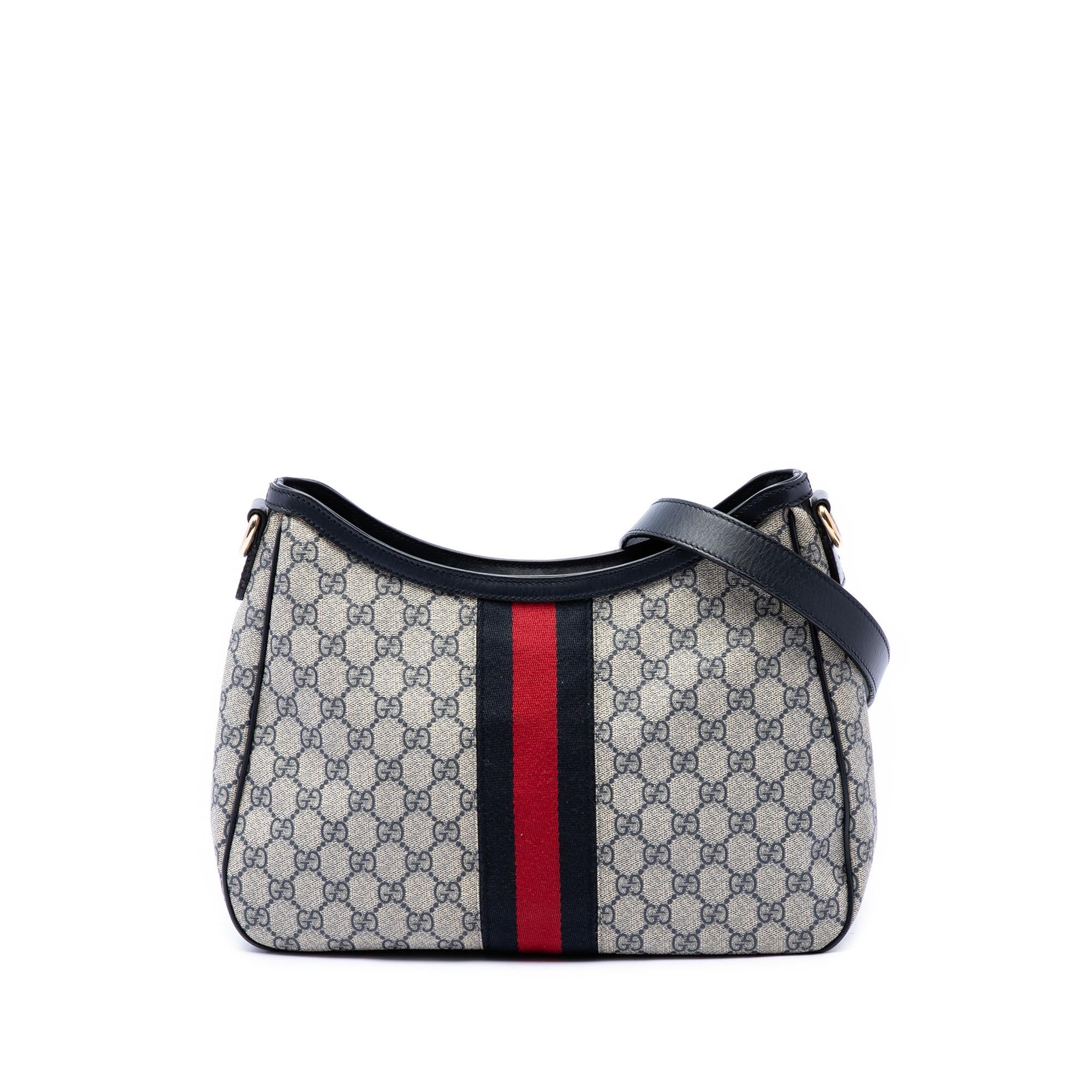 Gucci GG Supreme Web Shoulder Bag