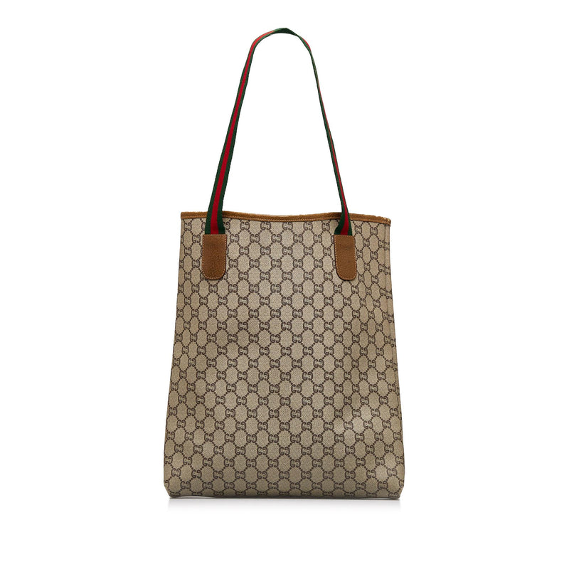 Gucci GG Supreme Web Tote Bag (SHG-ze33p0)