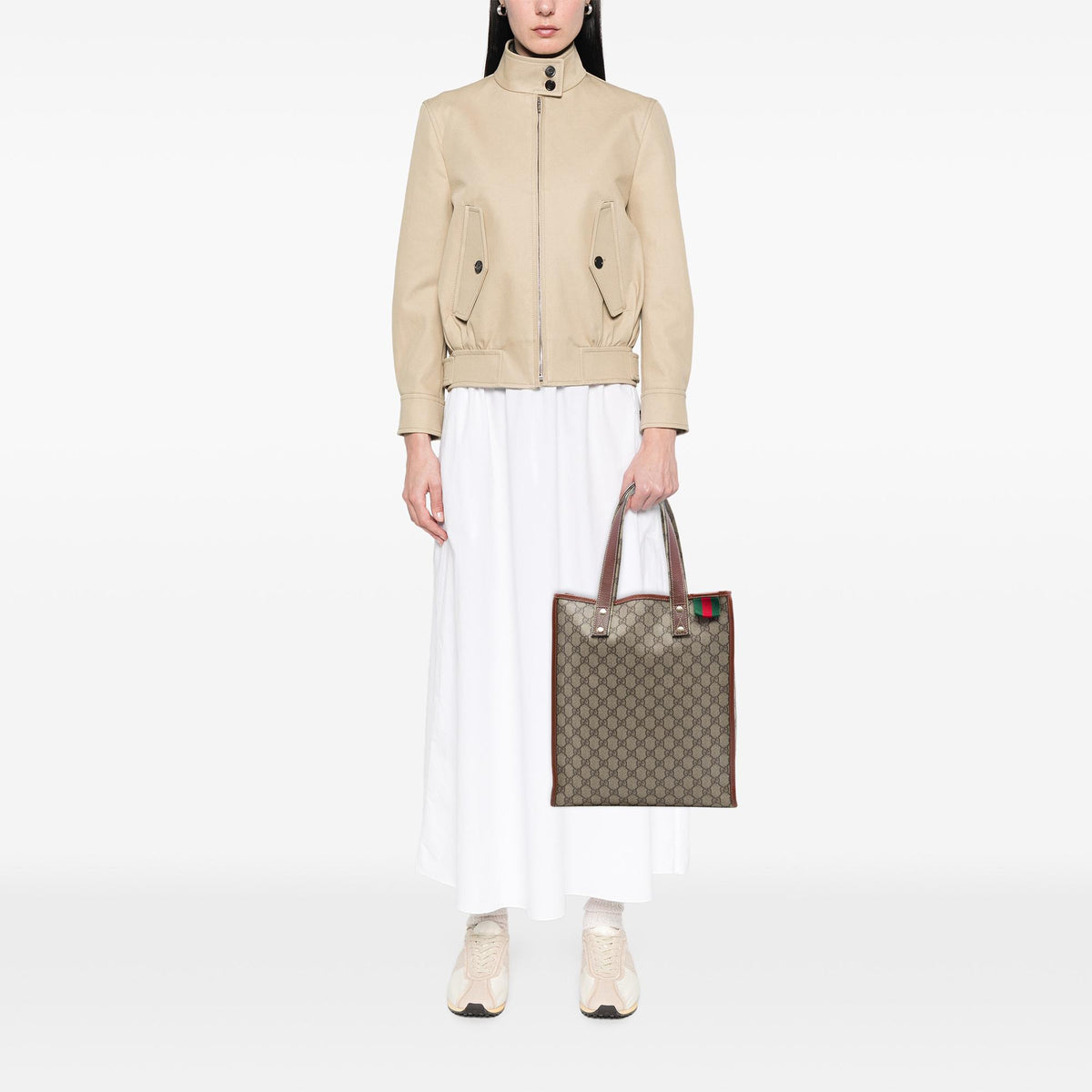 Gucci GG Supreme Web Tote