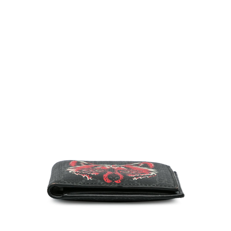 Gucci GG Supreme Wolf Bifold Small Wallet (SHG-lPIwDq)