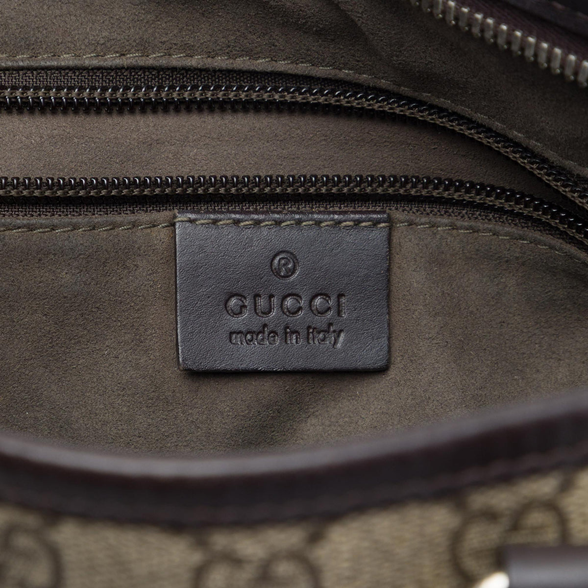 Gucci GG Supreme Zippered Tote