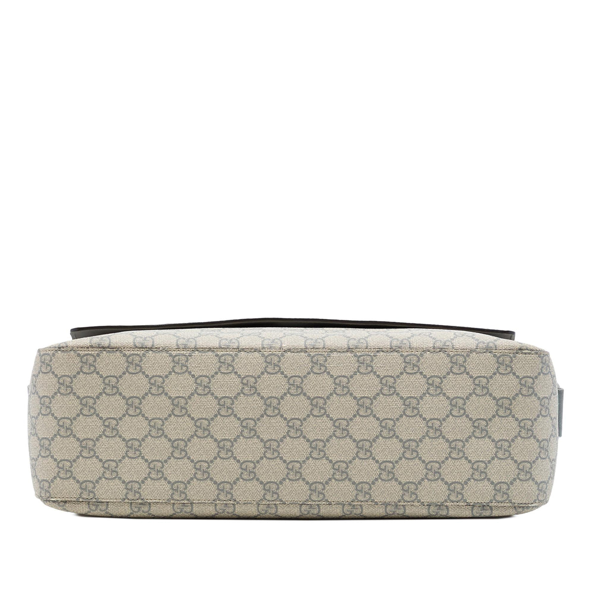 Gucci GG Supreme and Calfskin Flap Crossbody